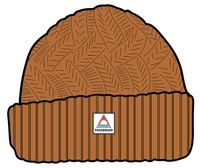 Fireside Cable Knit Beanie - Sunrise Orange - Image 9