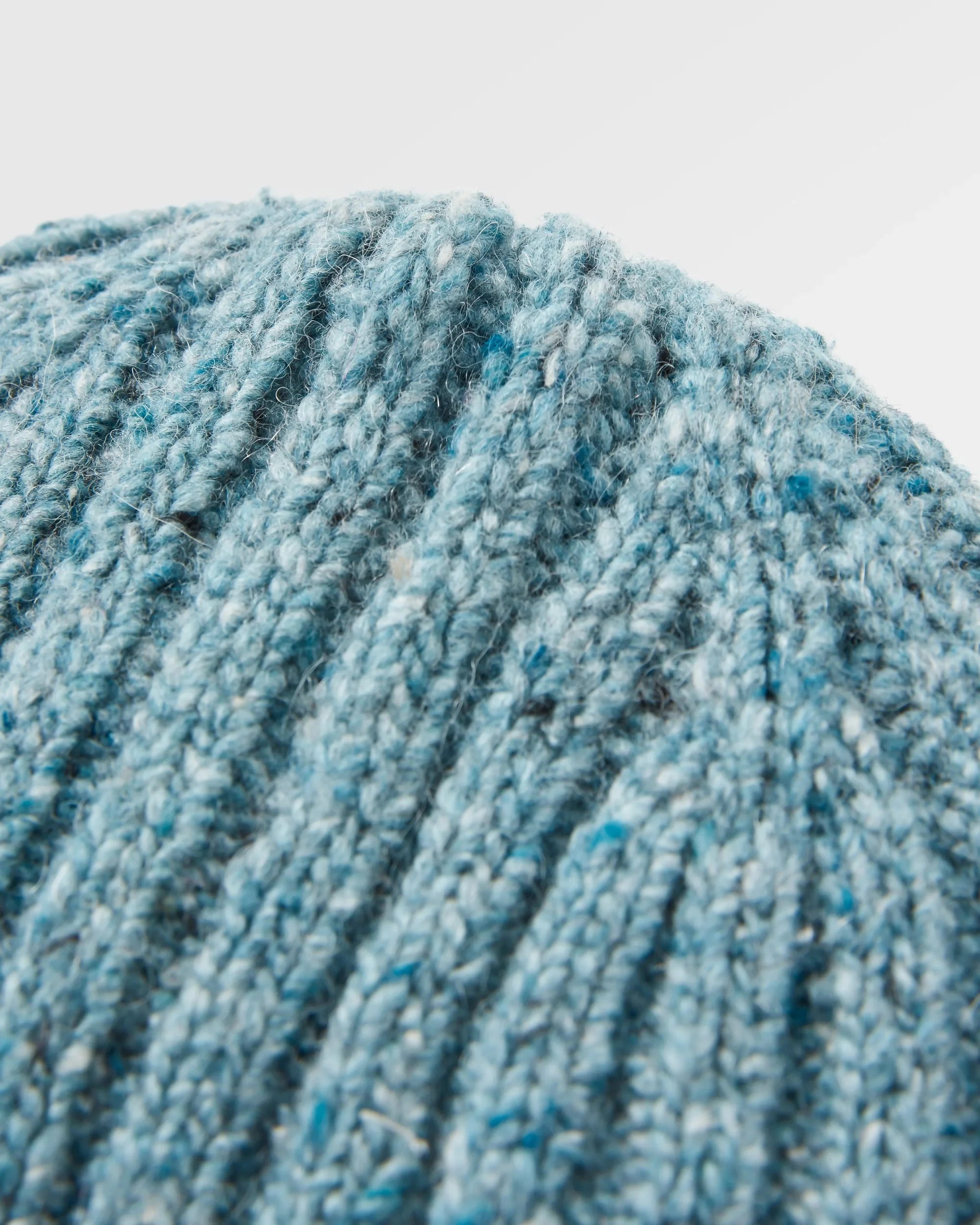 Fisherman Merino Wool Beanie - Arctic - Image 5