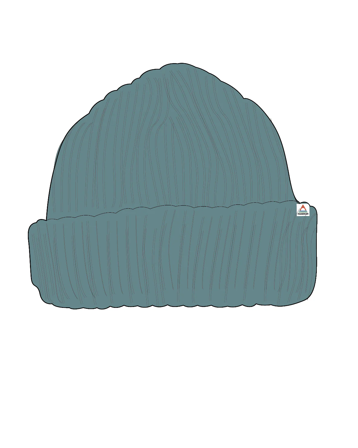 Fisherman Merino Wool Beanie - Arctic - Image 7