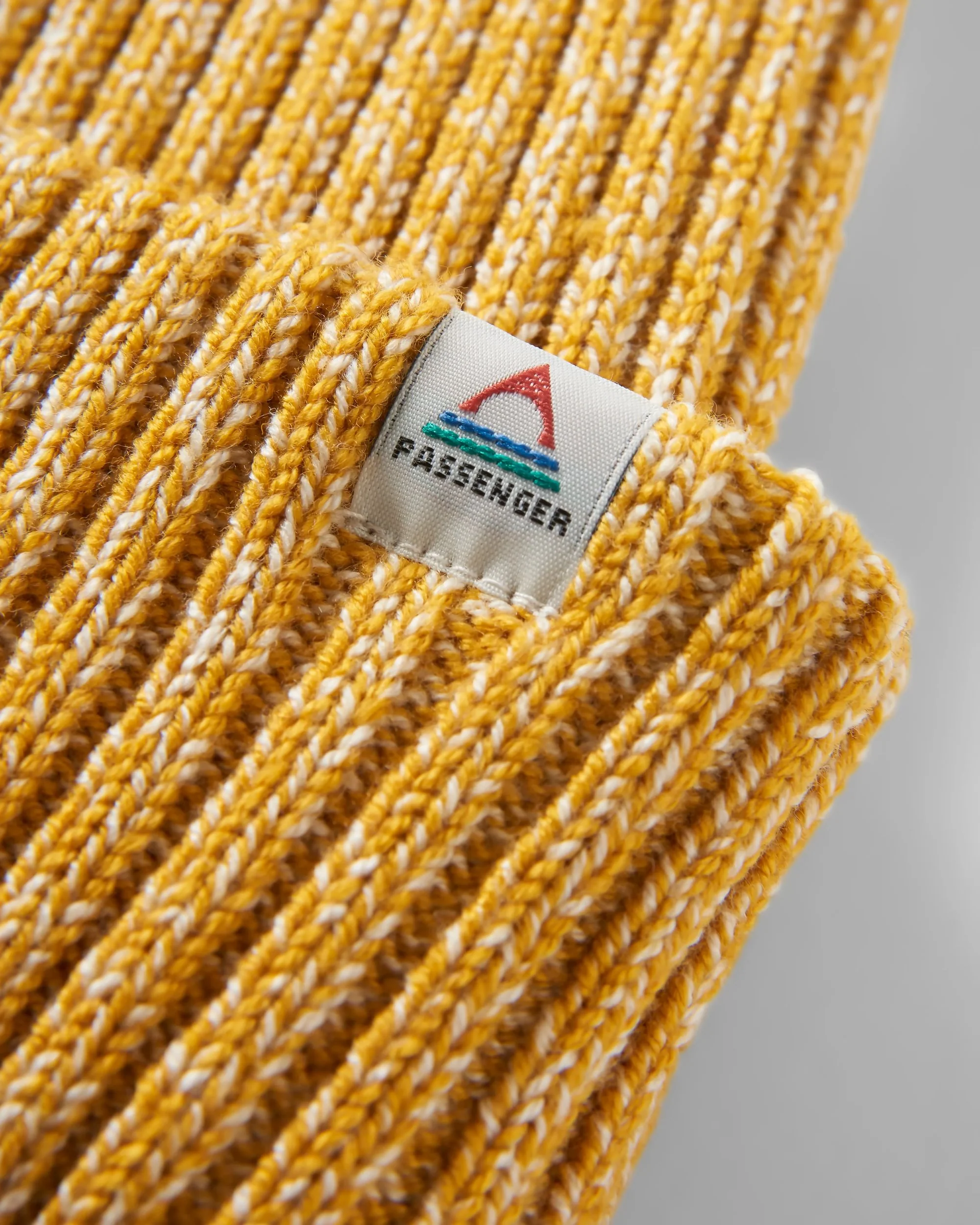 Fisherman Marl Beanie - Mustard Yellow - Image 6
