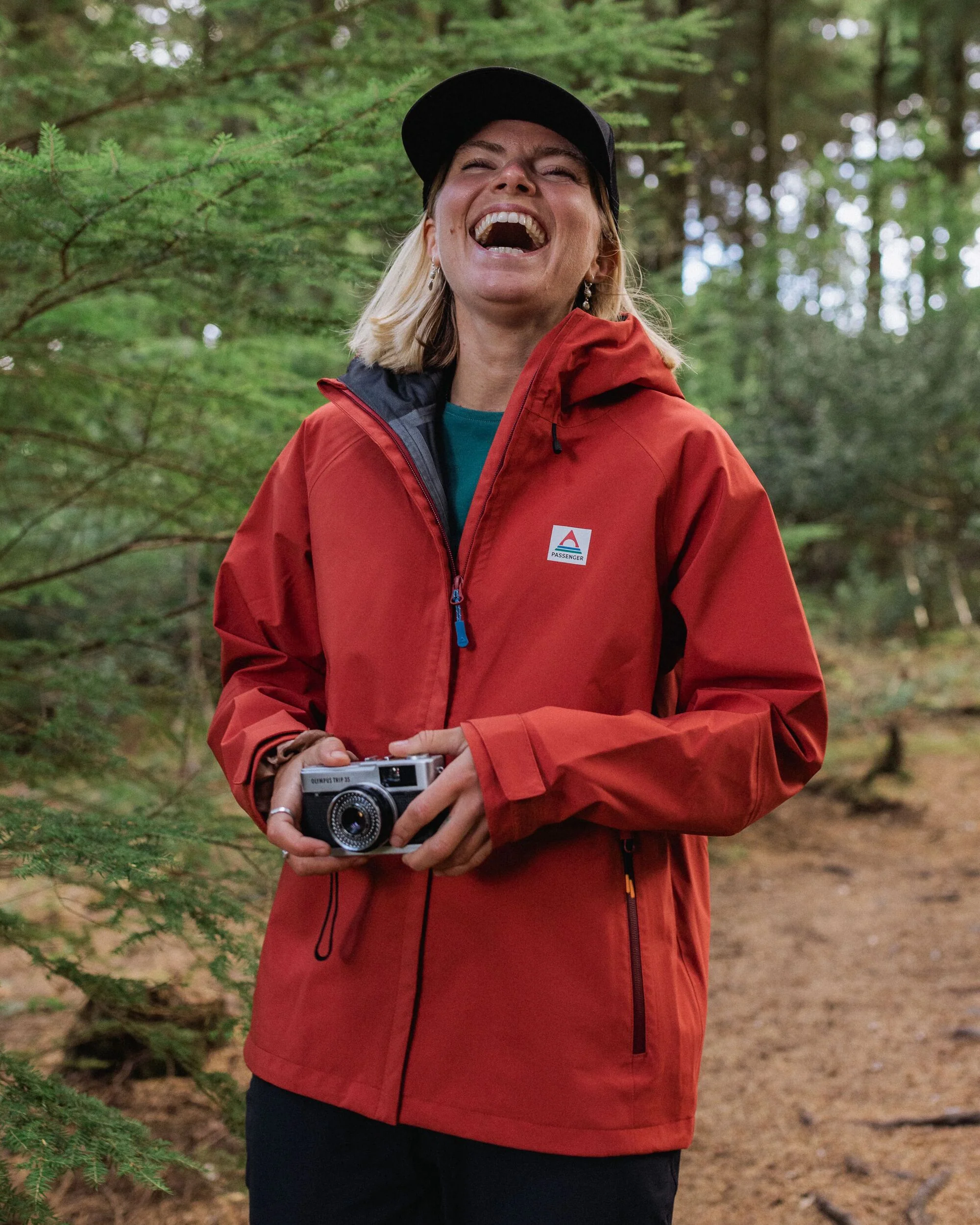 Five Element Waterproof Jacket - Red Ochre - Image 2