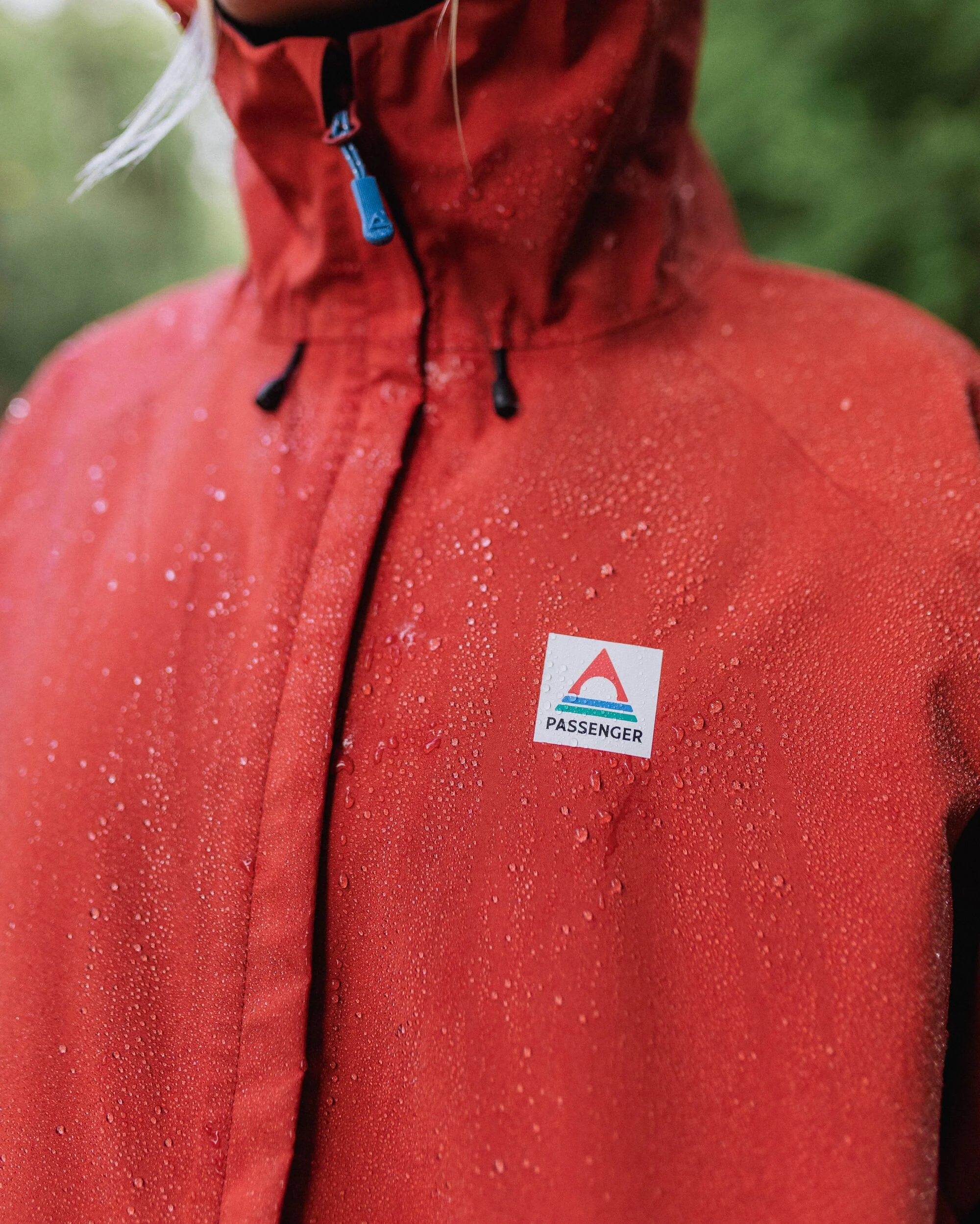Five Element Waterproof Jacket - Red Ochre - Image 5