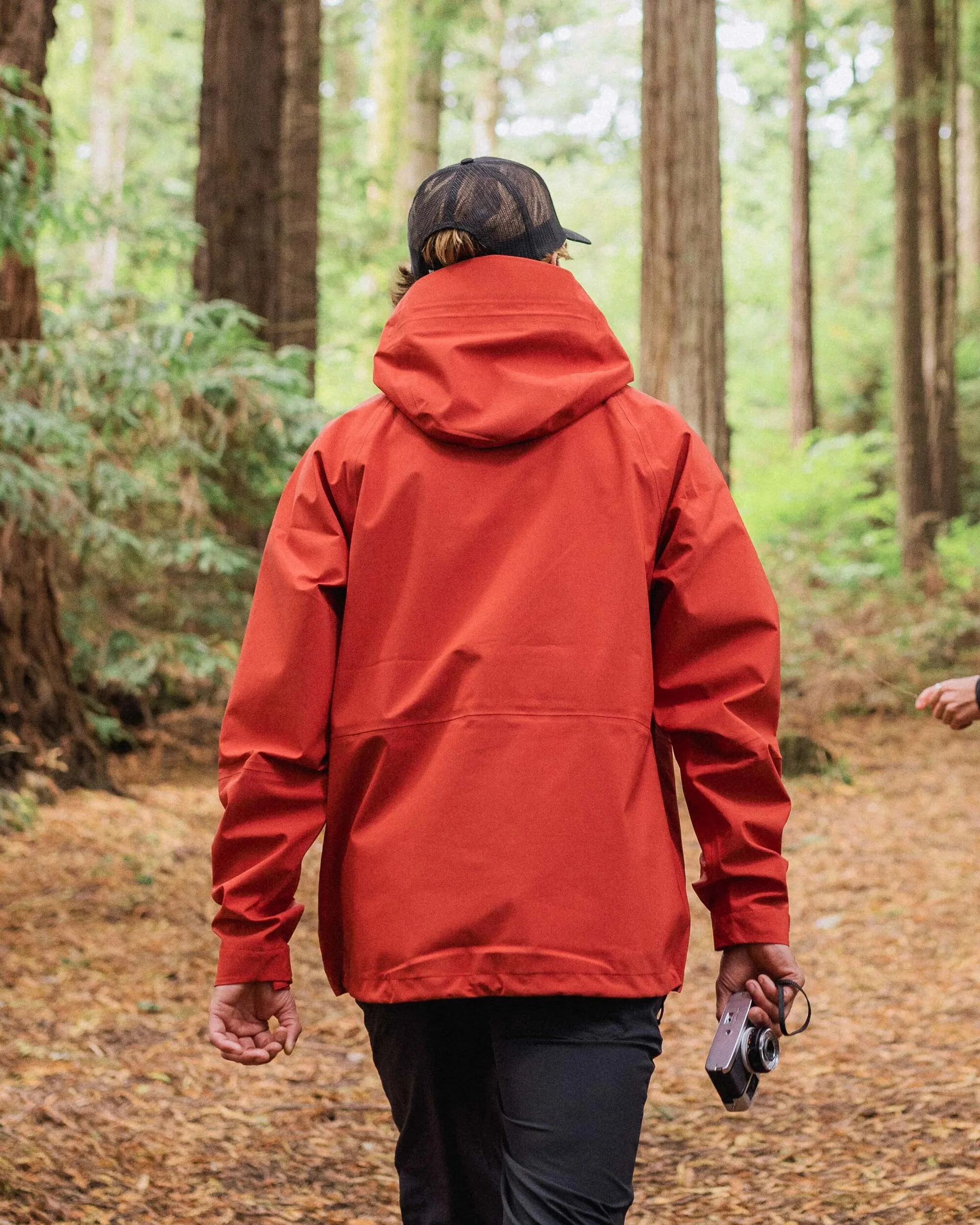Five Season Waterproof Jacket - Red Ochre - Image 4