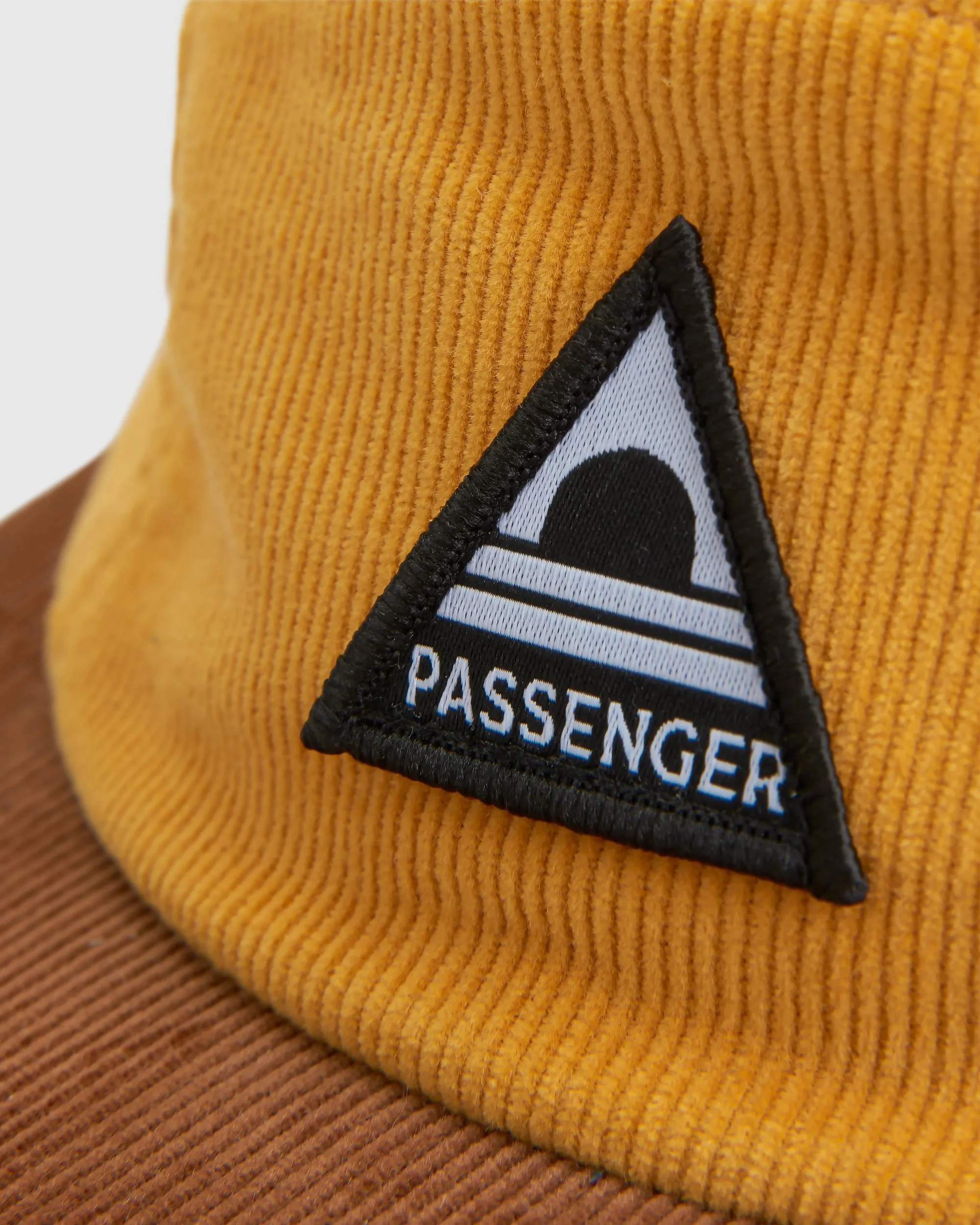 Fixie Cord 5 Panel Cap - Golden Spice - Image 8
