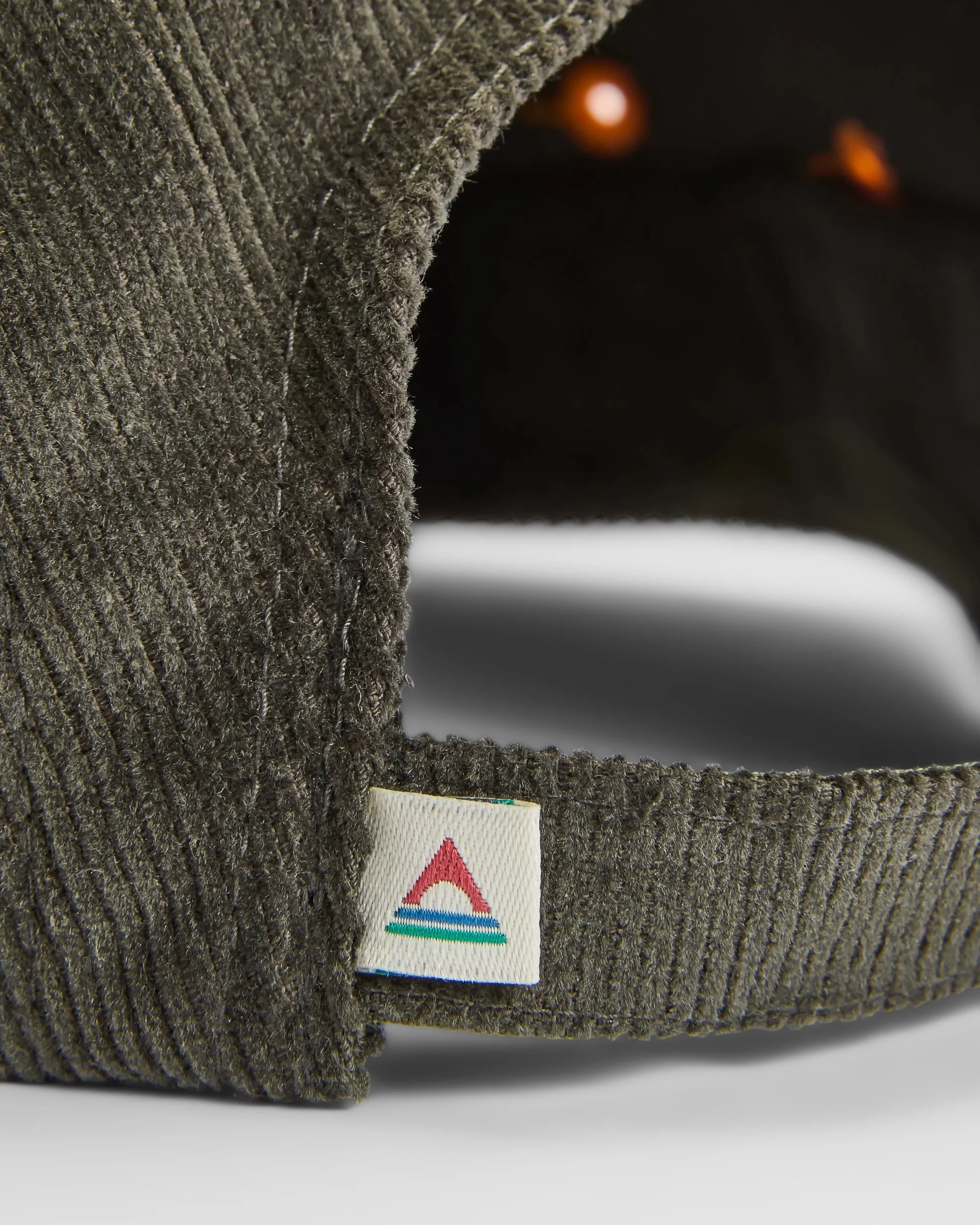 Fixie Cord 5 Panel Cap - Khaki - Image 5