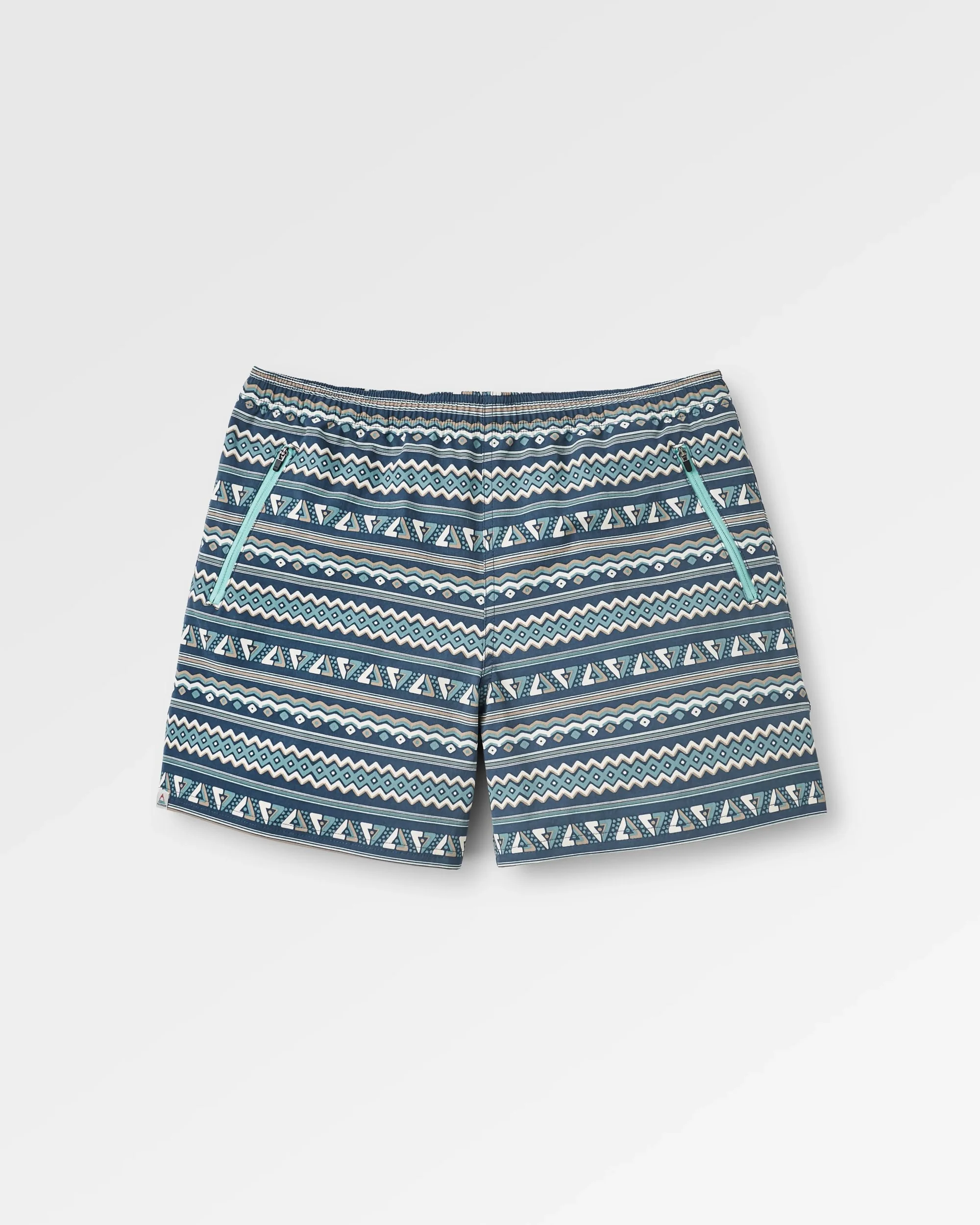 Flaris NetPlus® All Purpose Short - Geo Stripe Dark Denim - Image 2