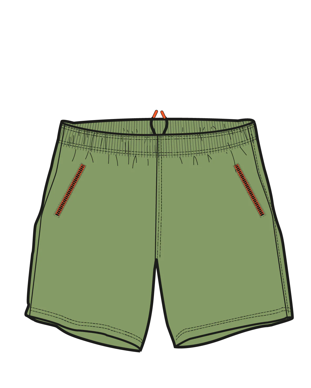 Flaris NetPlus® All Purpose Short - Stem Green - Image 9