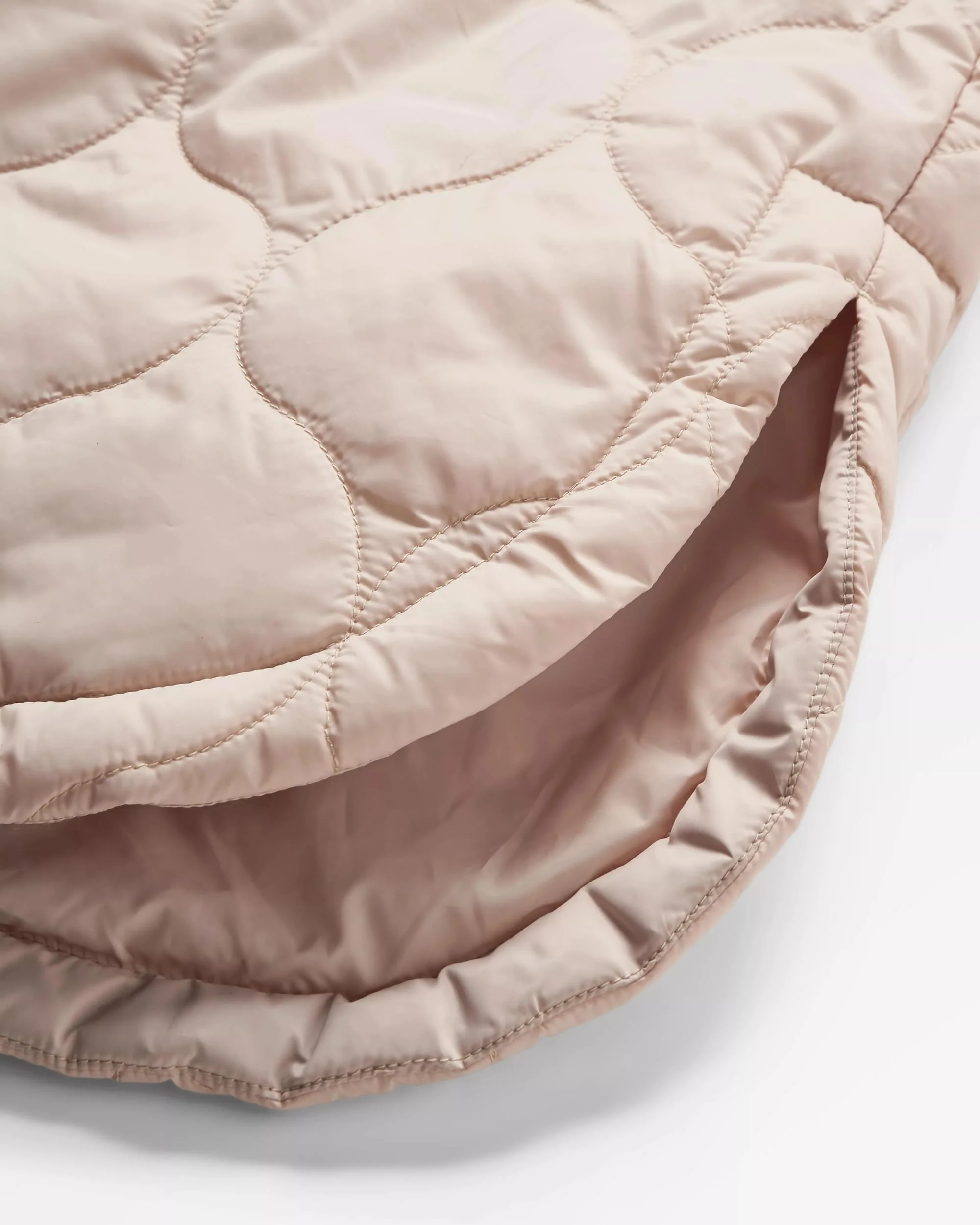 Flora Long Insulated Parka - White Pepper - Image 10
