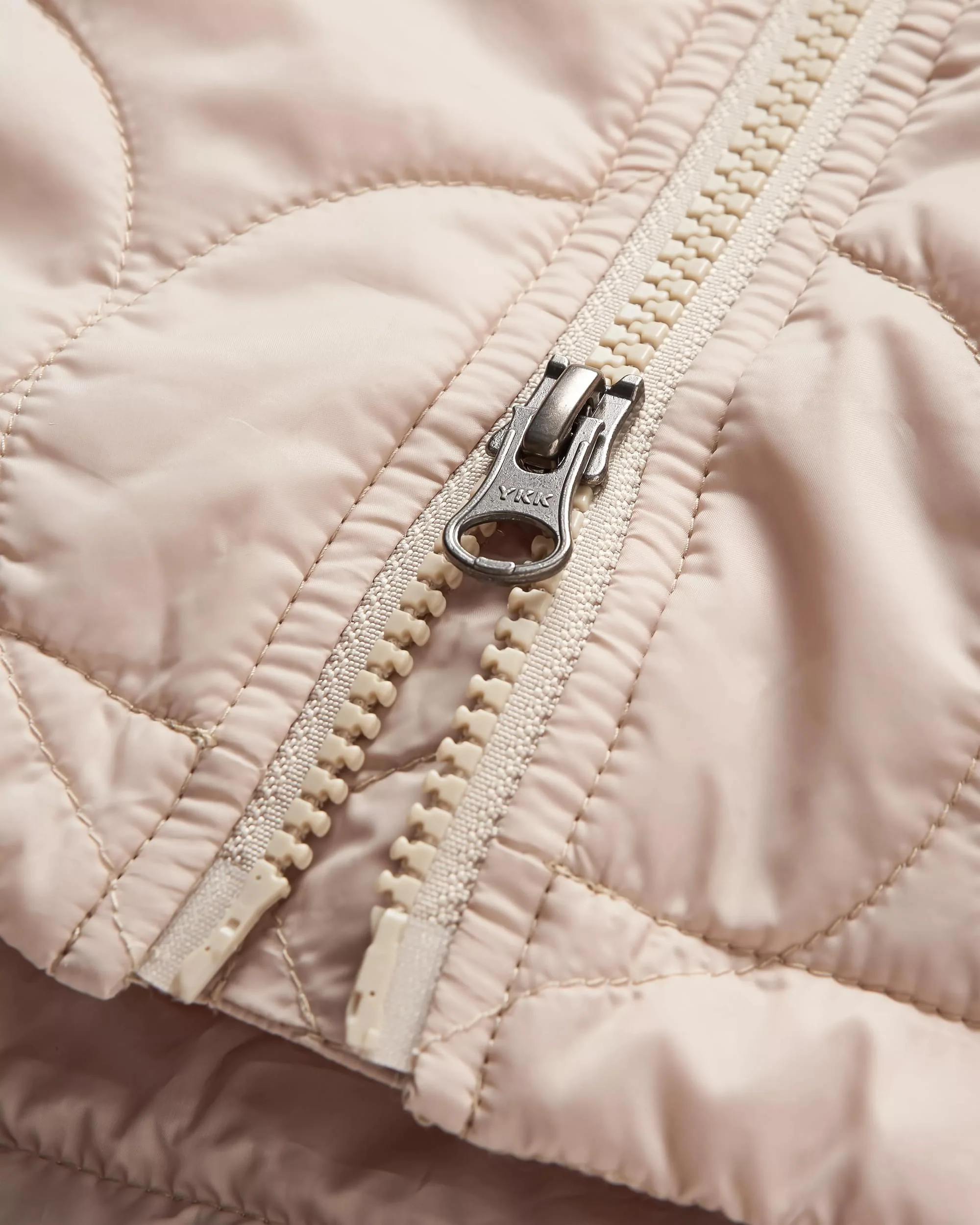 Flora Long Insulated Parka - White Pepper - Image 7