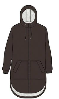 Flora Sherpa Lined Parka - Coffee - Image 9