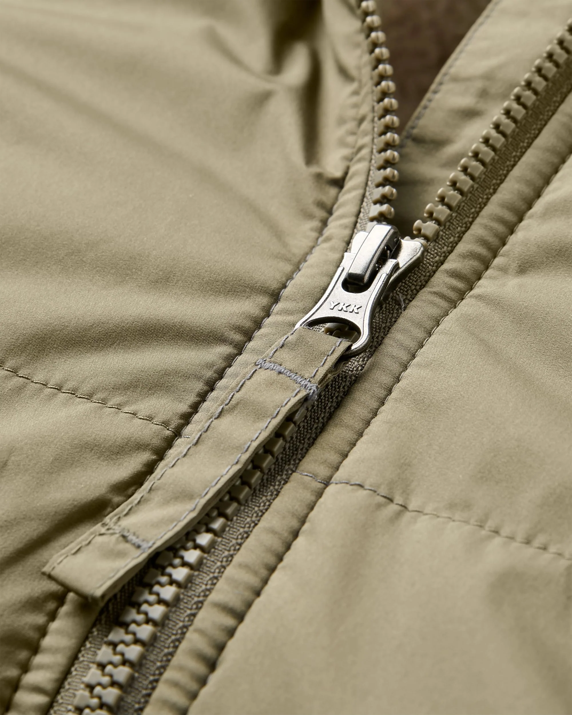 Flora Sherpa Lined Gilet - Dusty Olive - Image 9
