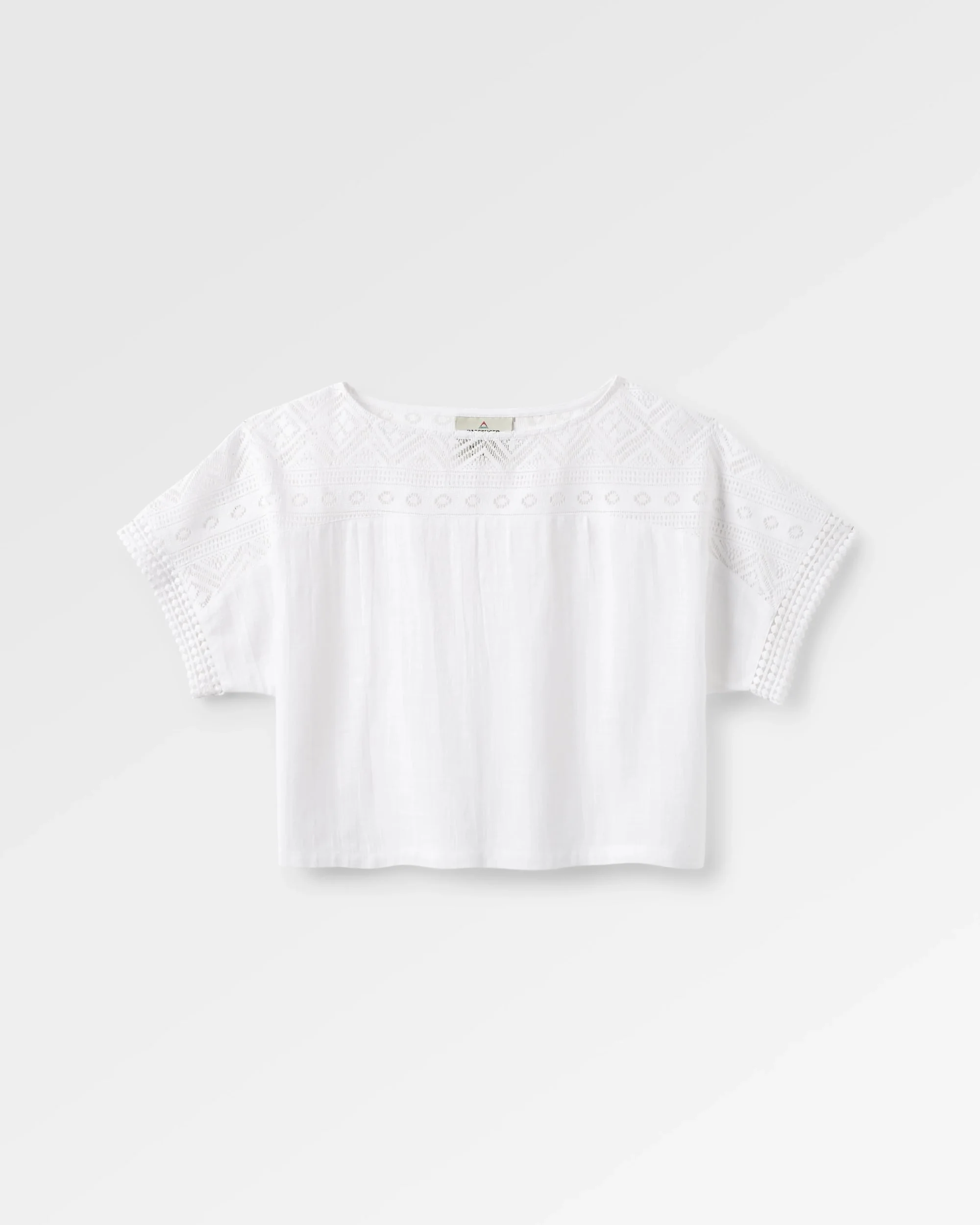 Flurry Woven Top - White - Image 2