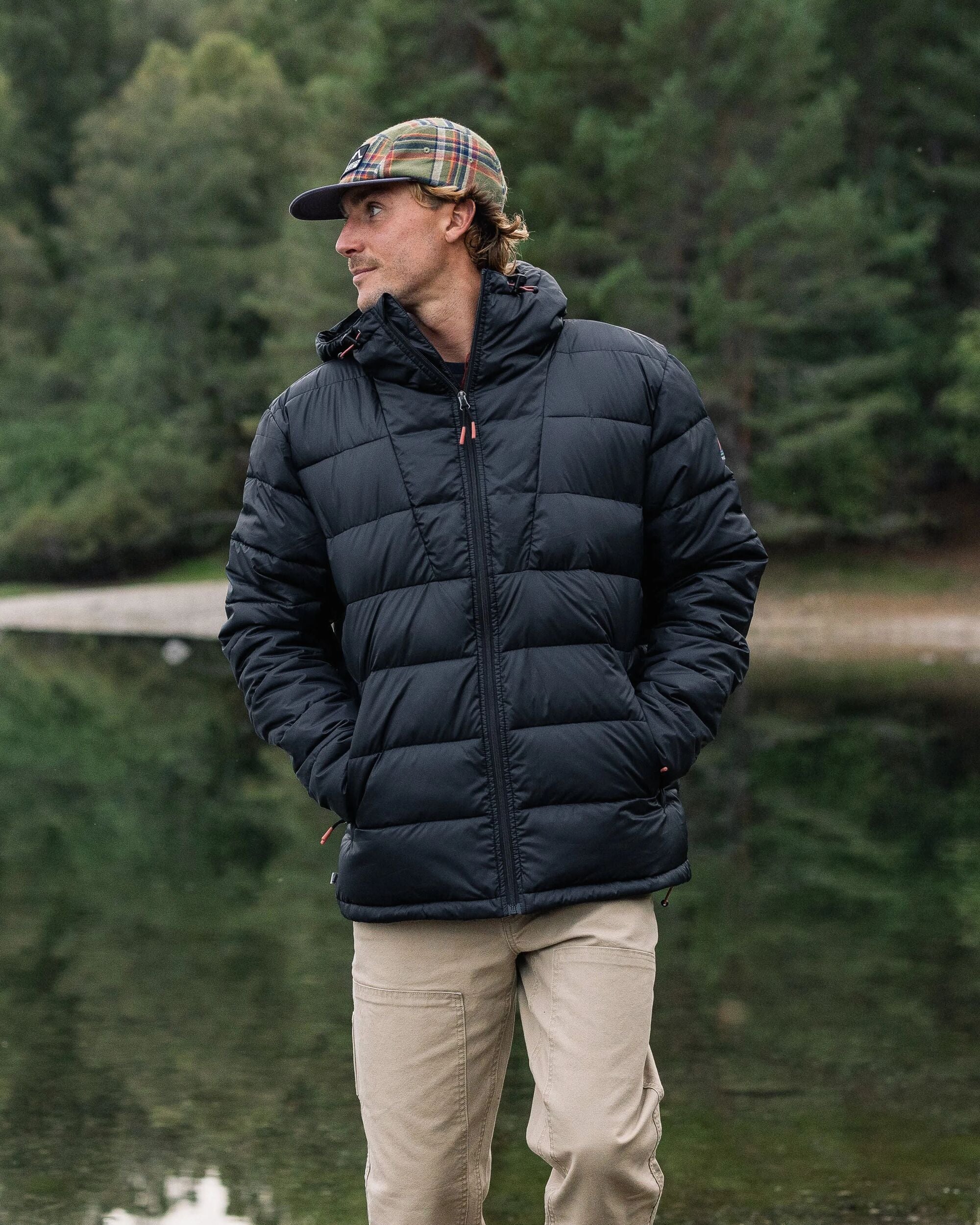 Flynn Insulated Jacket - Black - Image 4