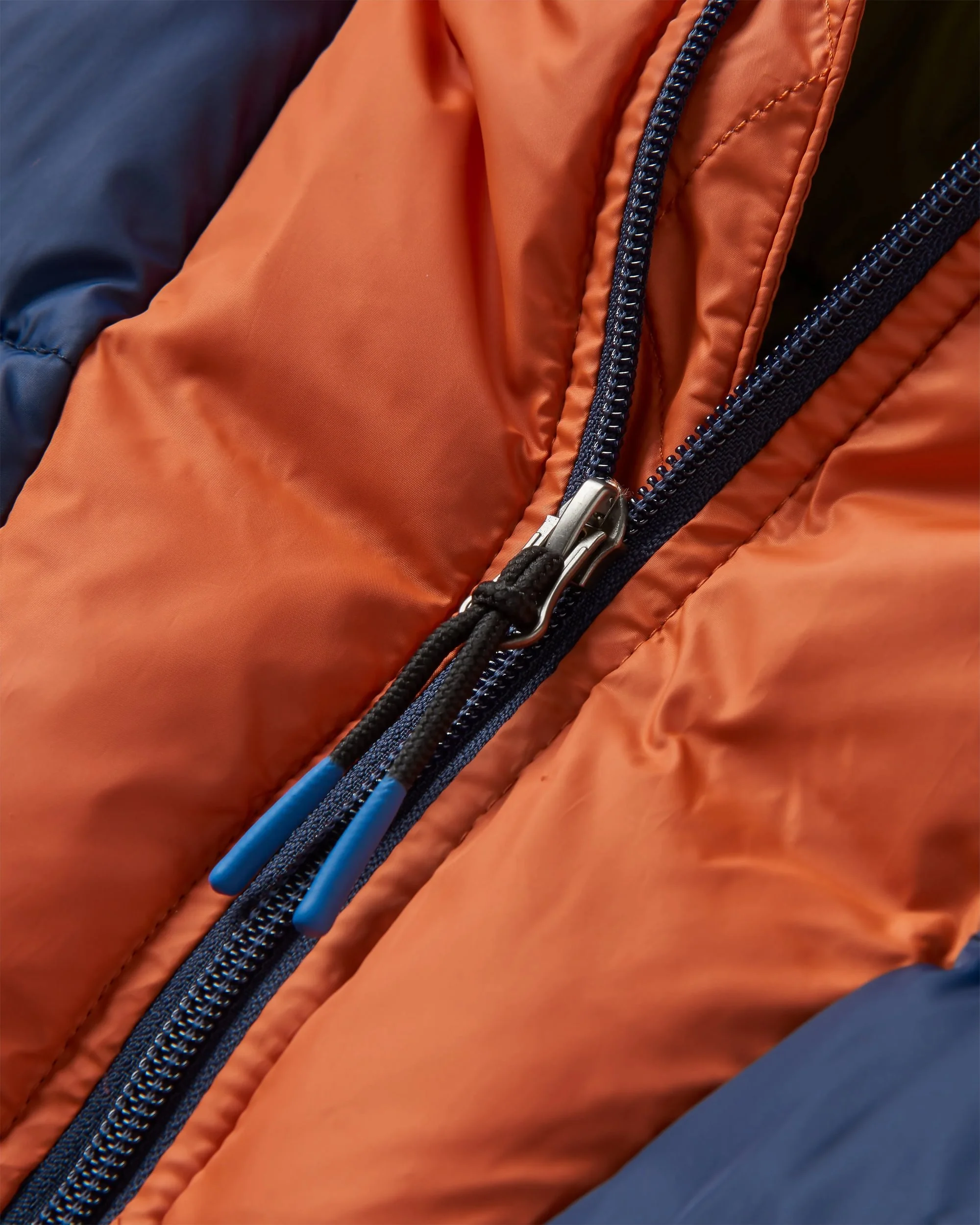 Flynn Insulated Jacket - Rich Navy/ Burnt Orange - Image 5