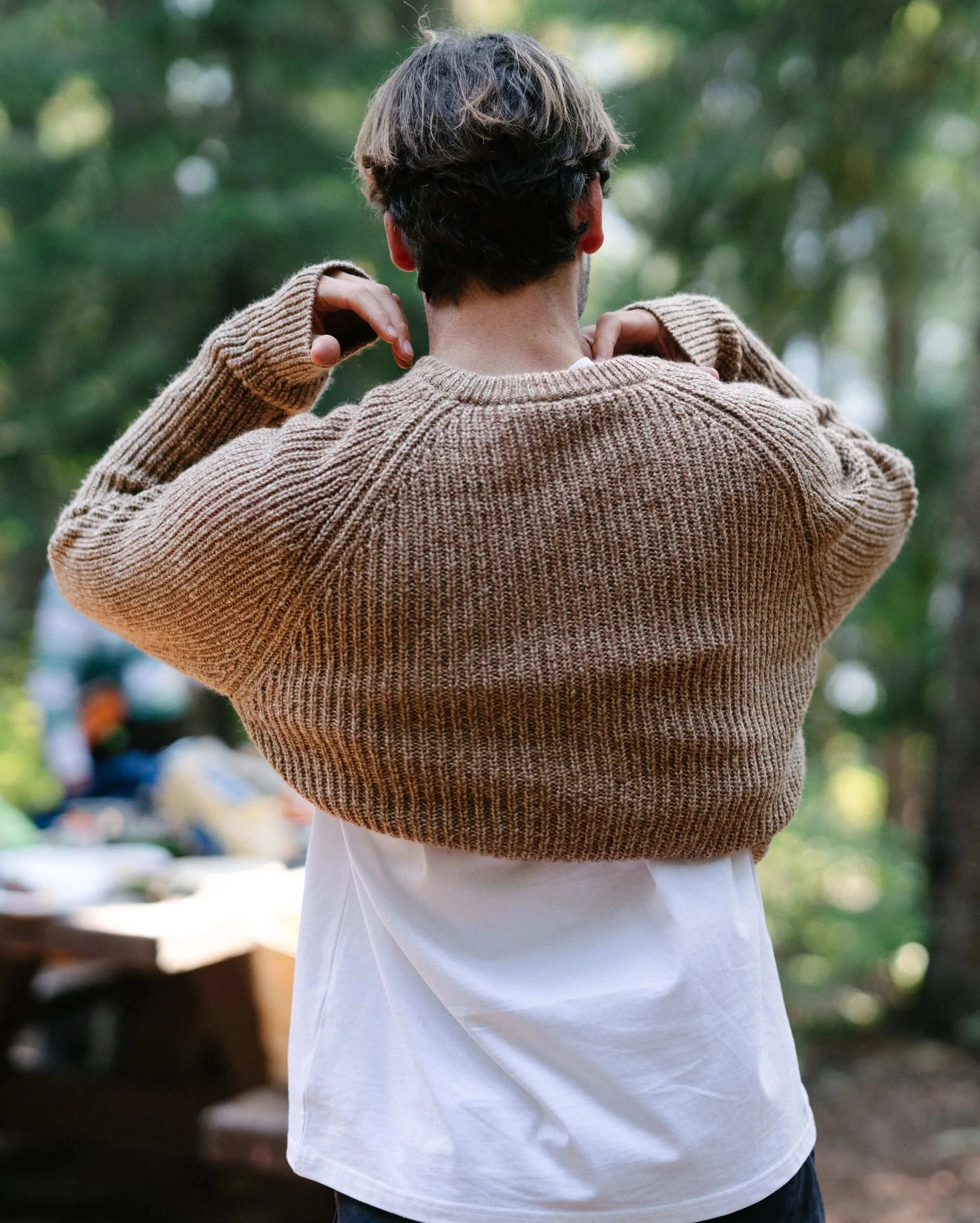Fog Knitted Jumper - Stone - Image 5