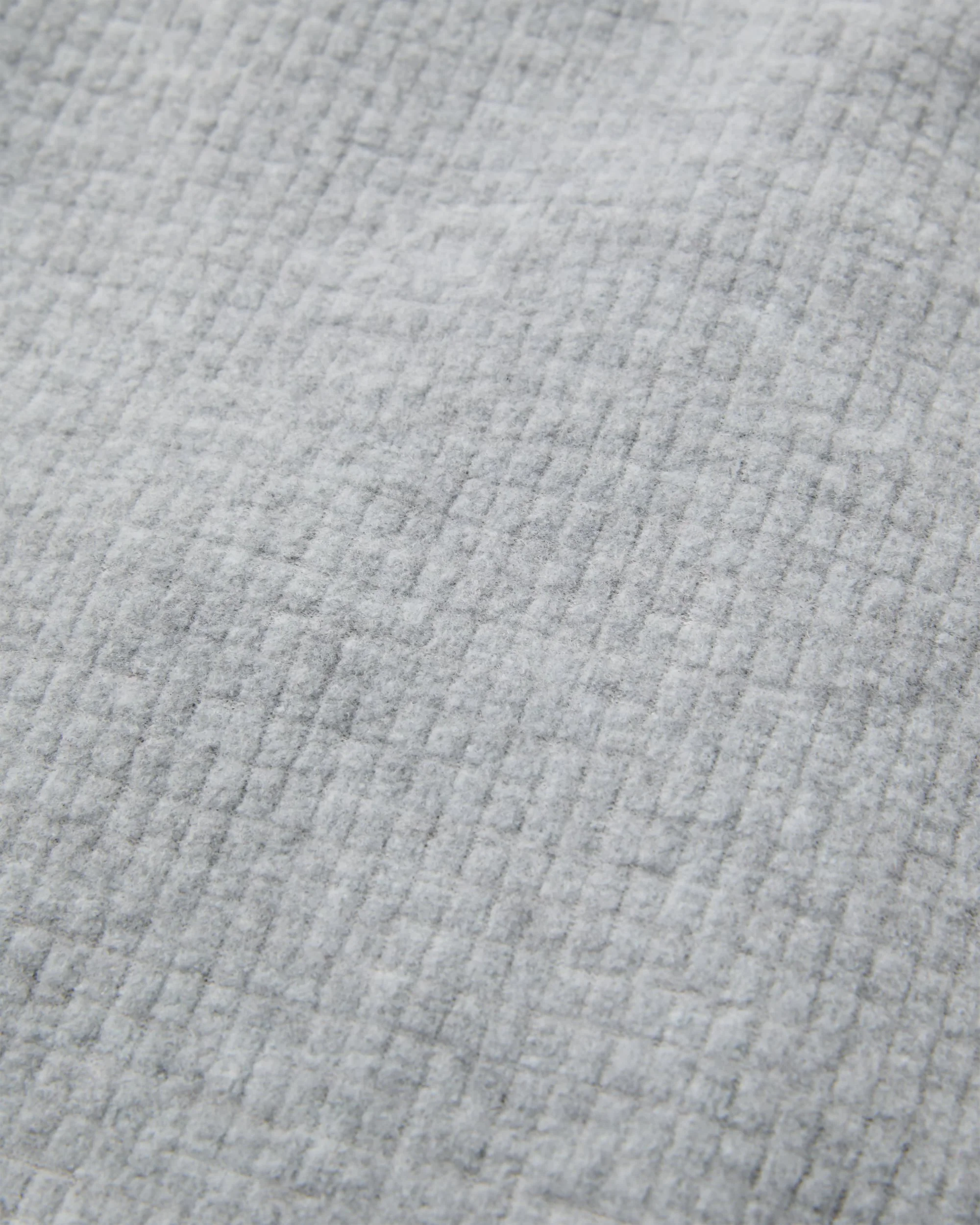 Forestscape Grid Fleece Crew - Grey Marl - Image 8