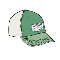Escapism Trucker Cap - Green Fig - Image 10