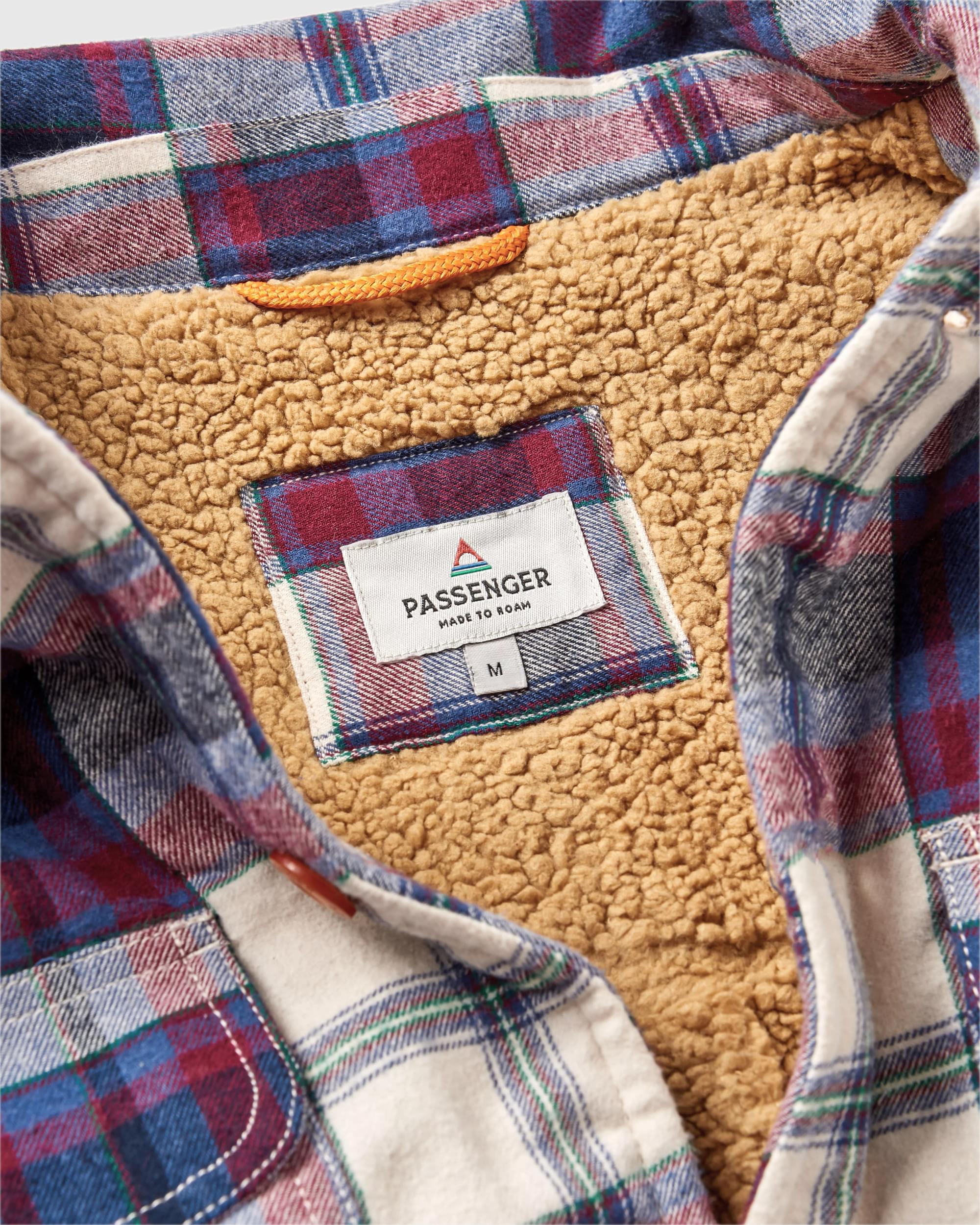 Freestyle Sherpa-Lined Overshirt - Vintage White - Image 14