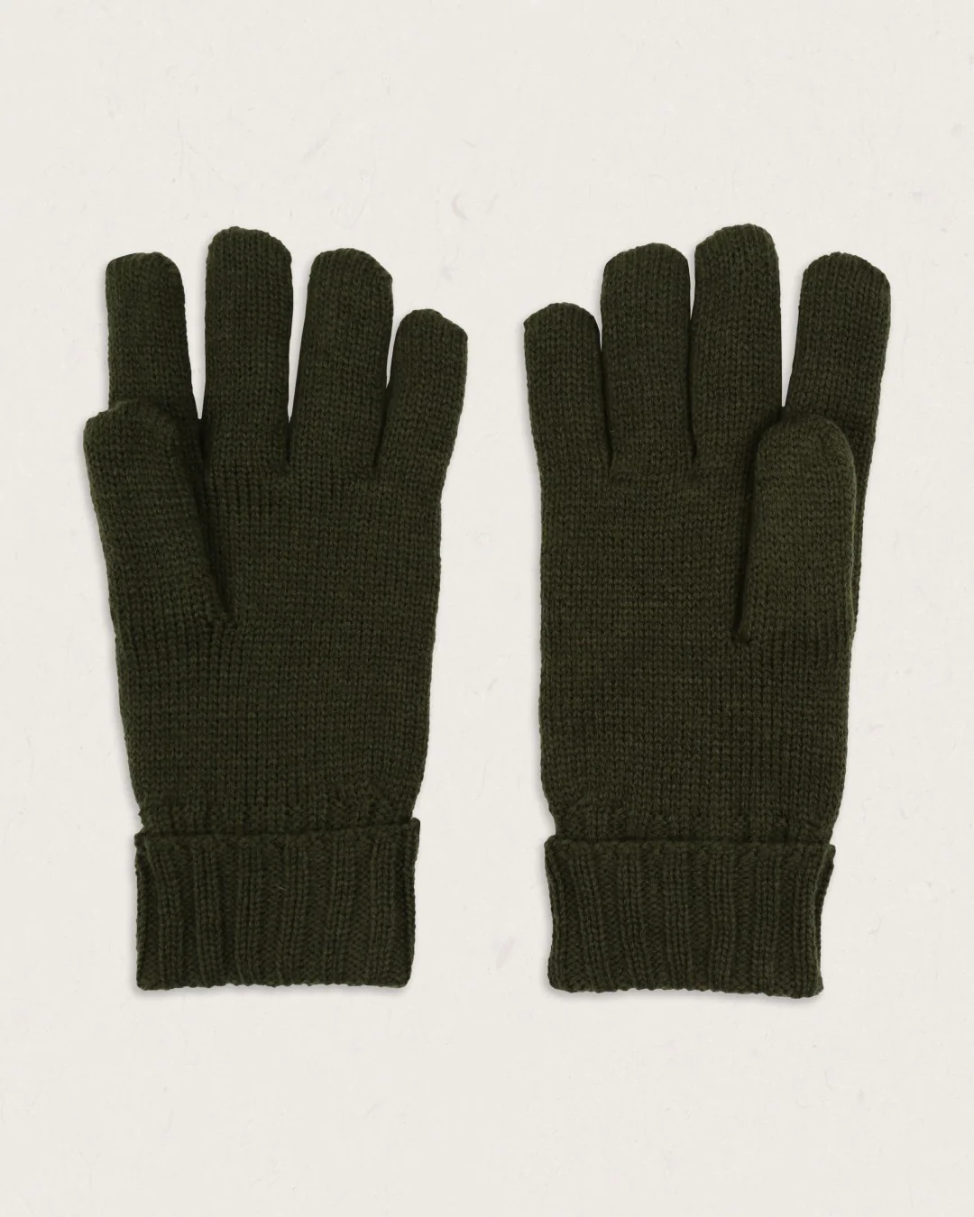 Gale Acrylic Knitted Gloves - Fir Tree - Image 3