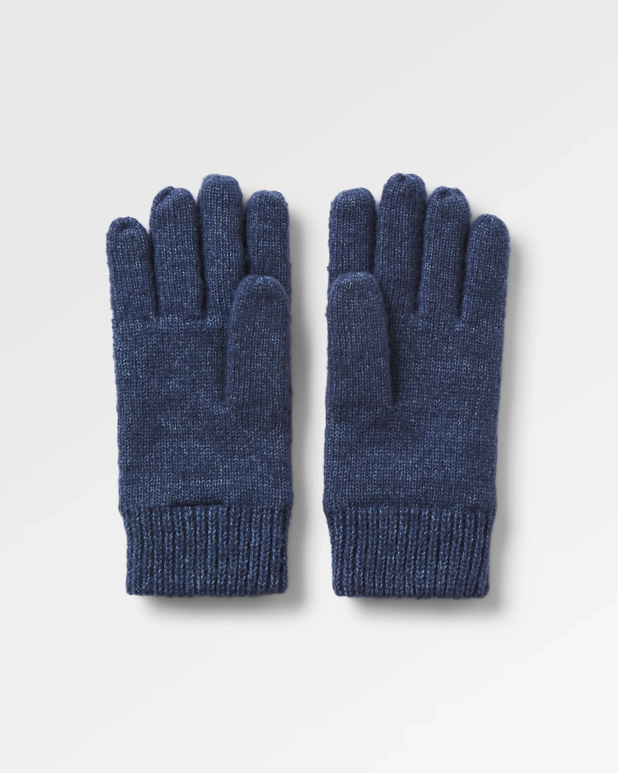 Gale Knitted Gloves - Rich Navy - Image 2
