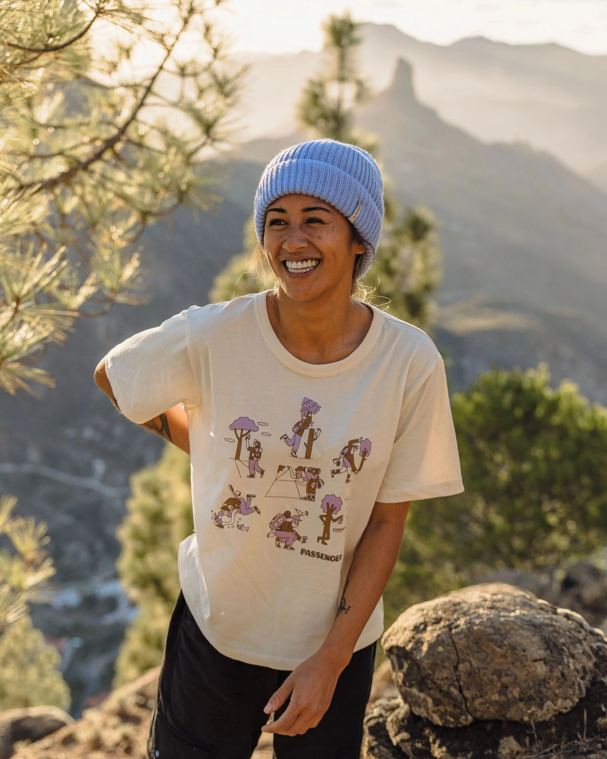 Go Forage Organic Cotton T-Shirt - Birch - Image 3
