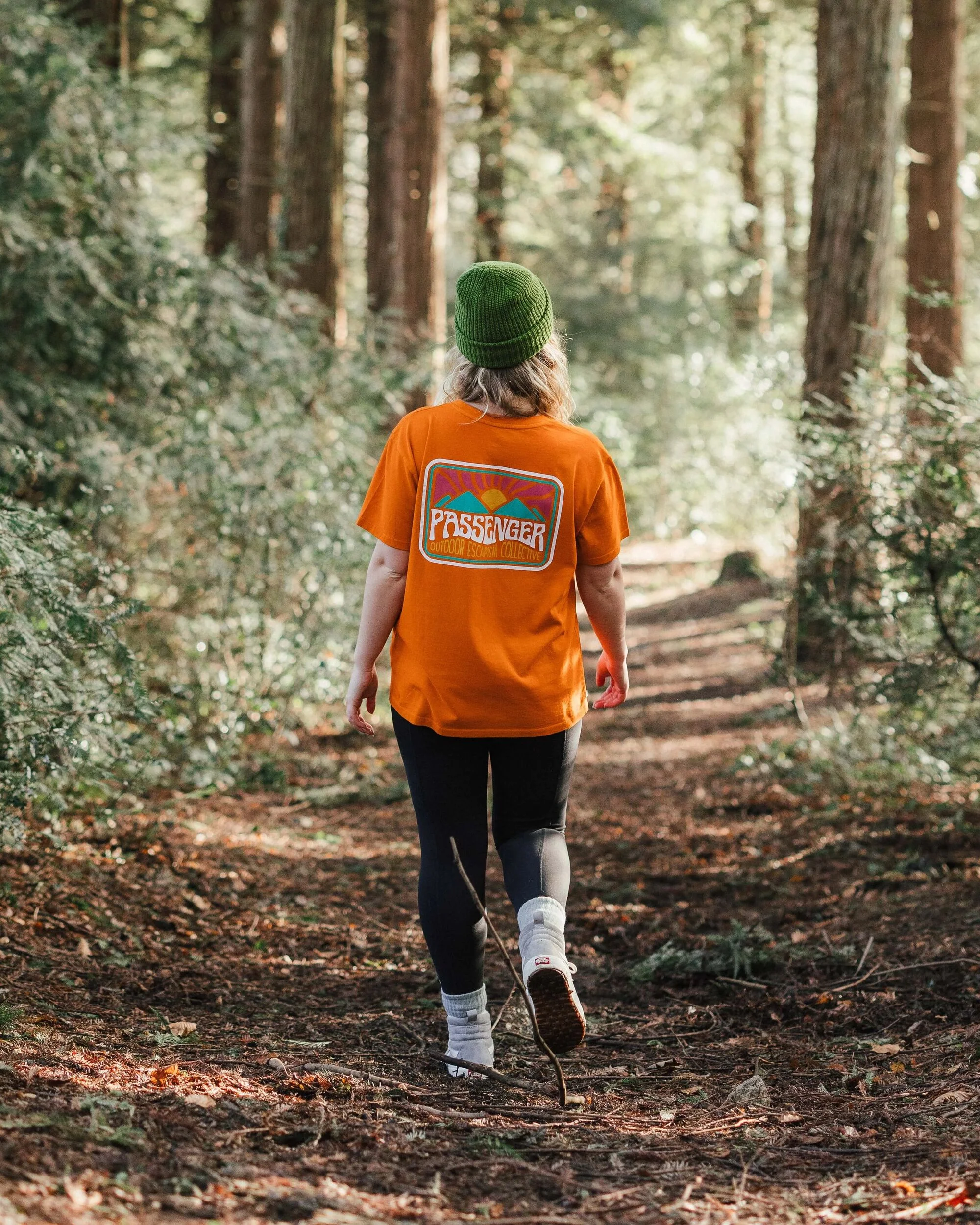 Golden Hour T-Shirt - Sunrise Orange - Image 5