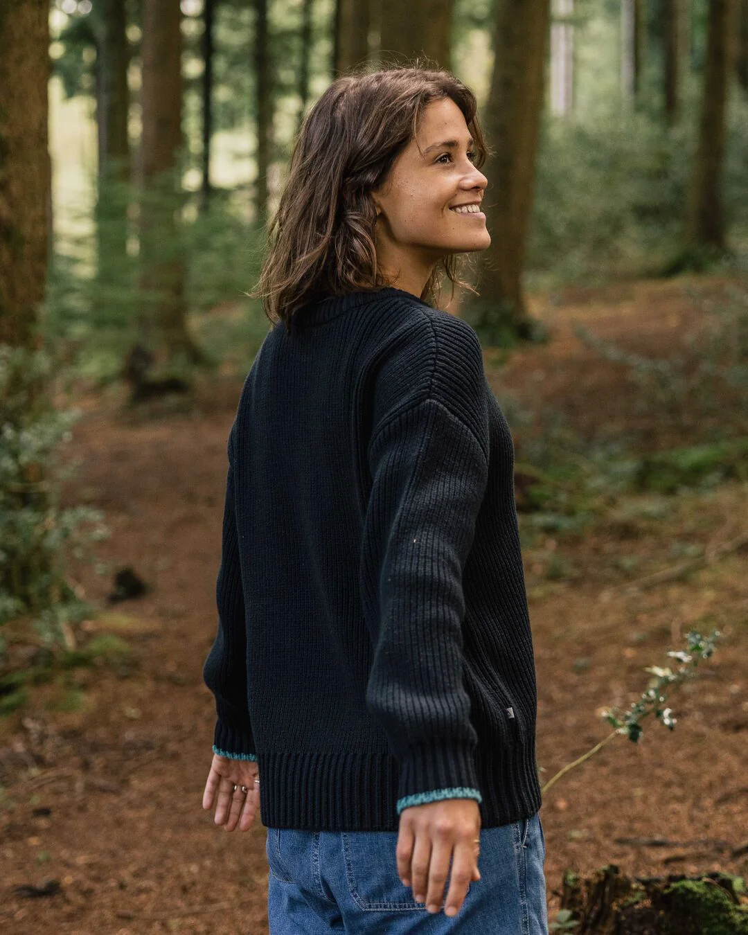 Gondwana Classic Knitted Jumper - Black - Image 3