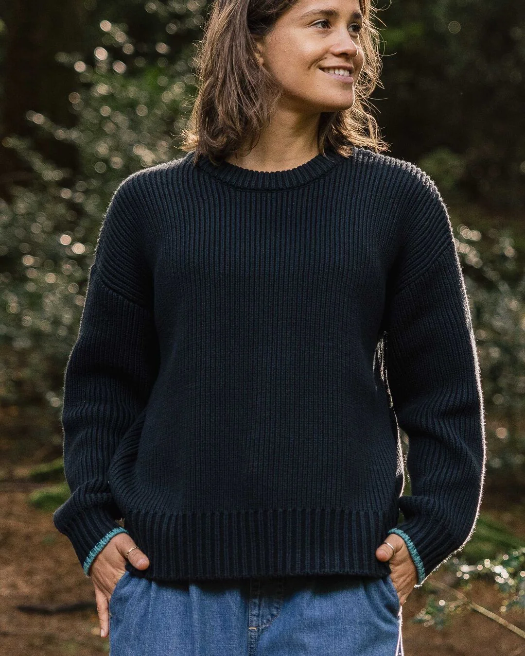 Gondwana Classic Knitted Jumper - Black - Image 4