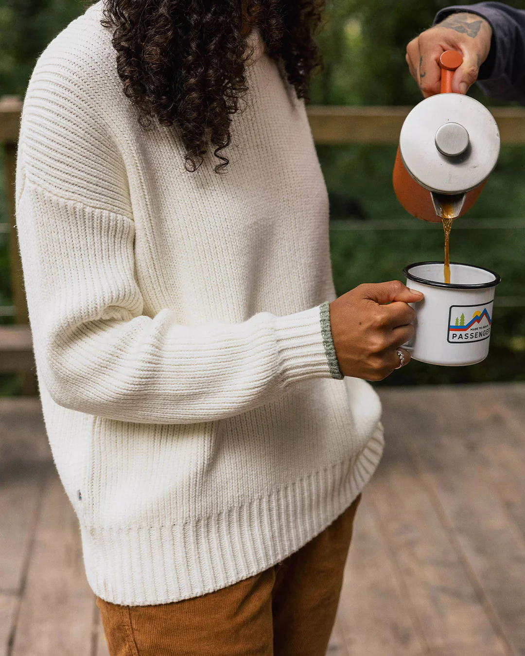 Gondwana Classic Knitted Jumper - Off White - Image 3