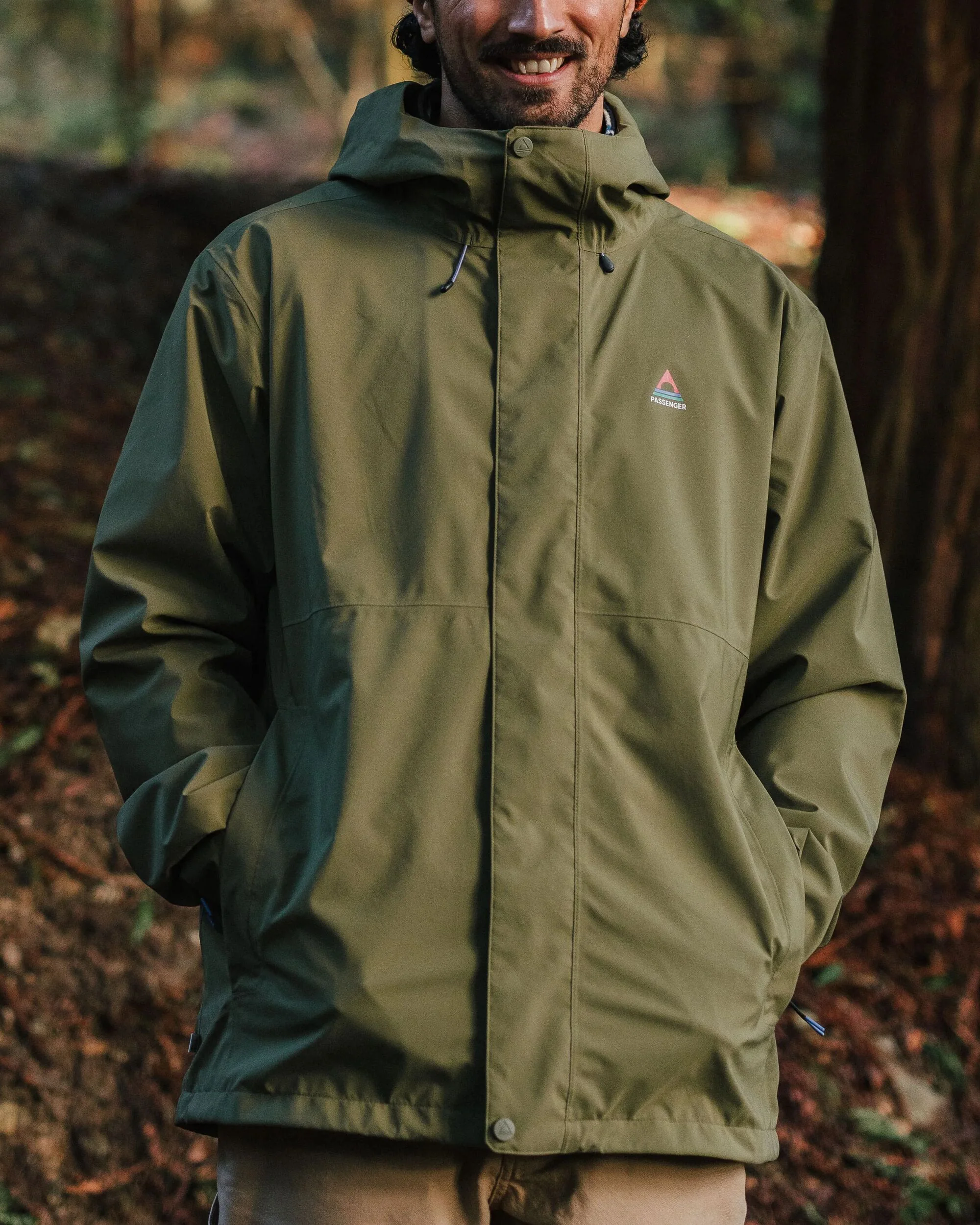Graniteridge Waterproof 3 in 1 Jacket - Khaki - Image 2