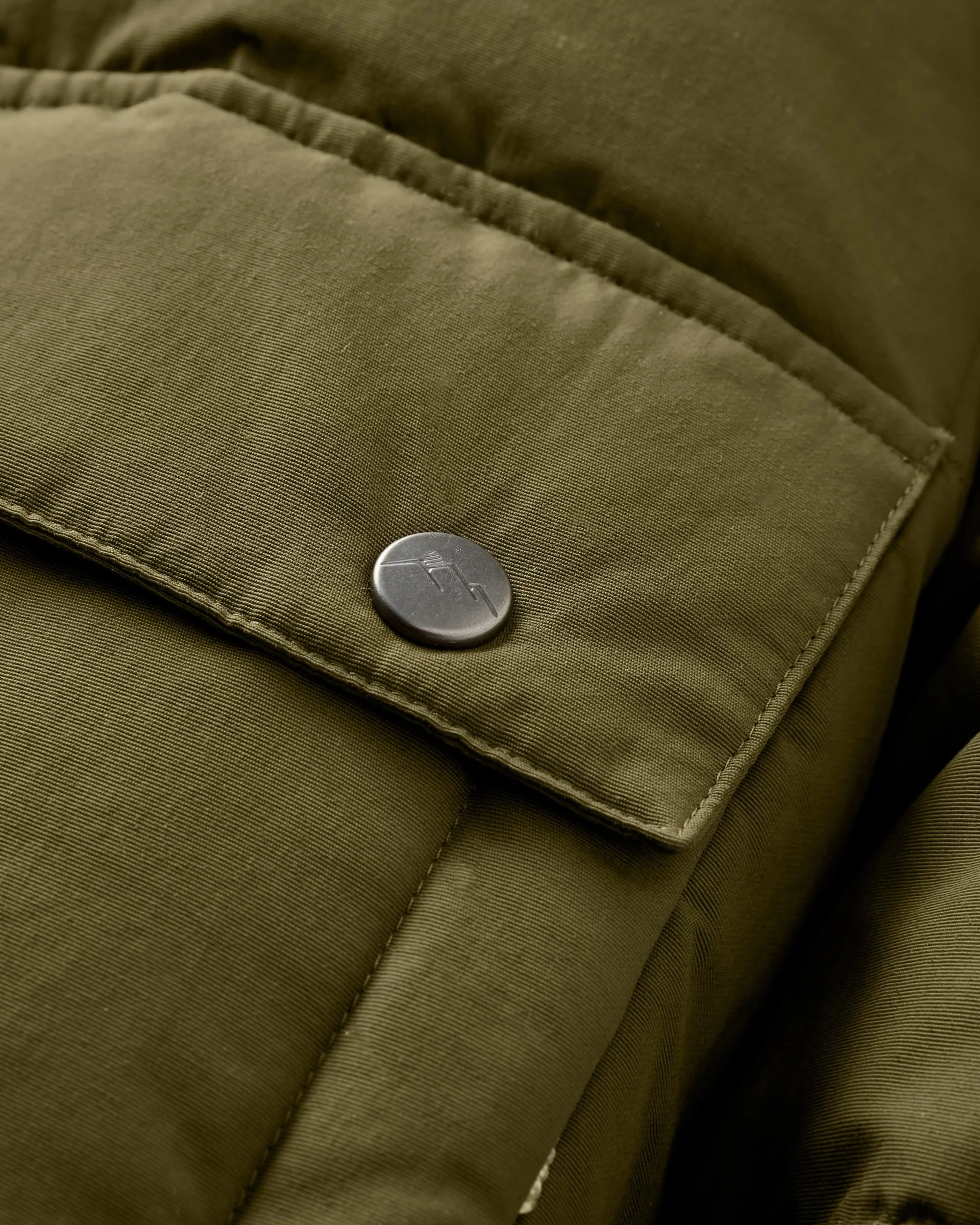 Grounded Down Jacket - Dark Olive - Image 8