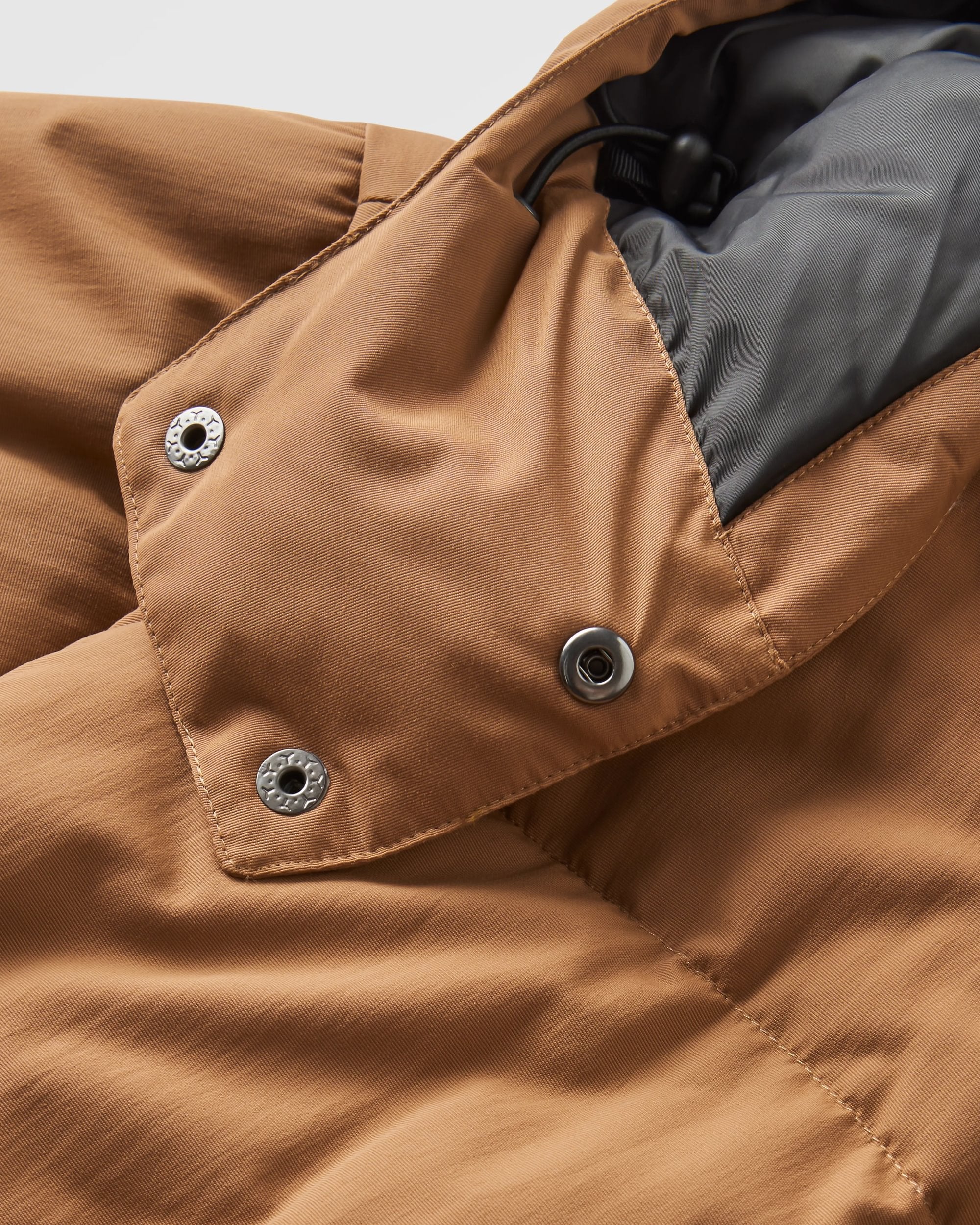 Grounded Down Jacket - Toffee - Image 10