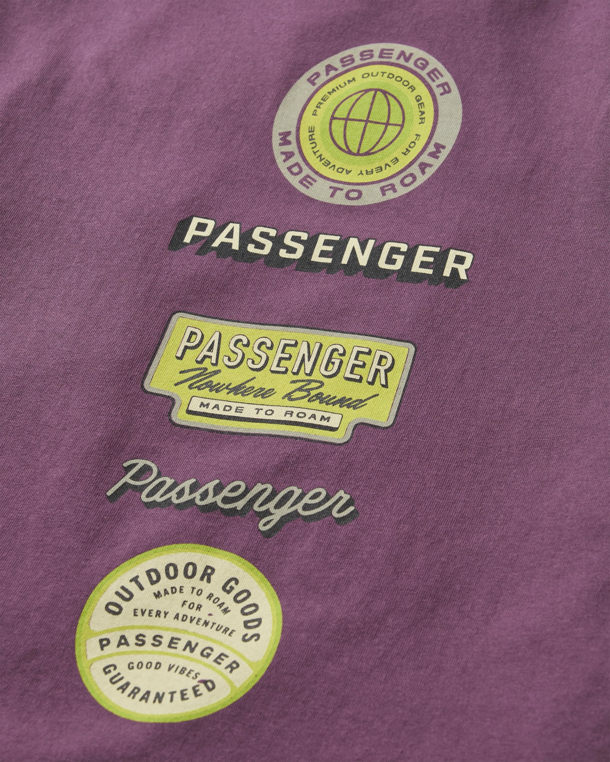 Guided T-Shirt - Deep Plum - Image 5