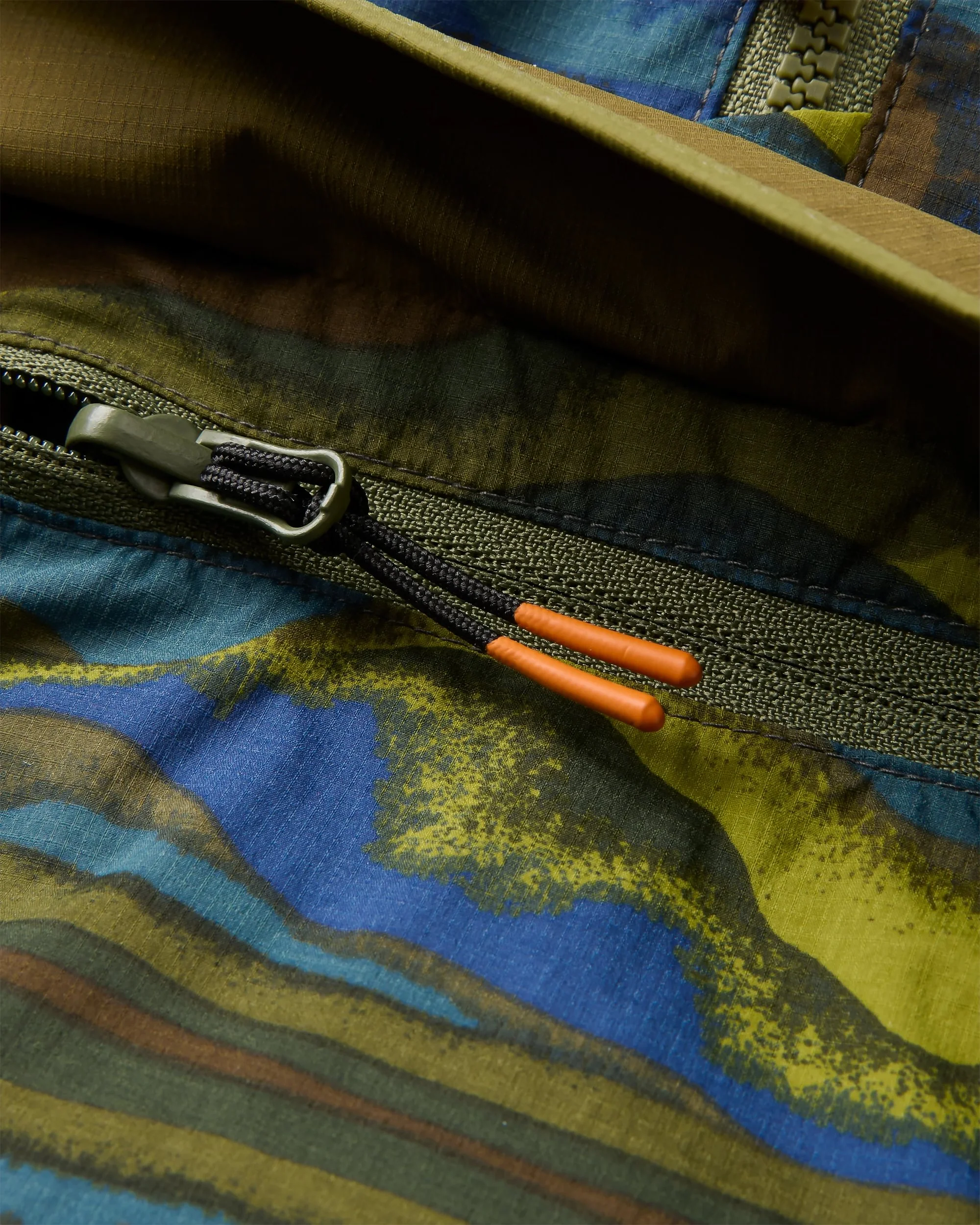 Gusto Windshell Anorak - Reflection Khaki - Image 5