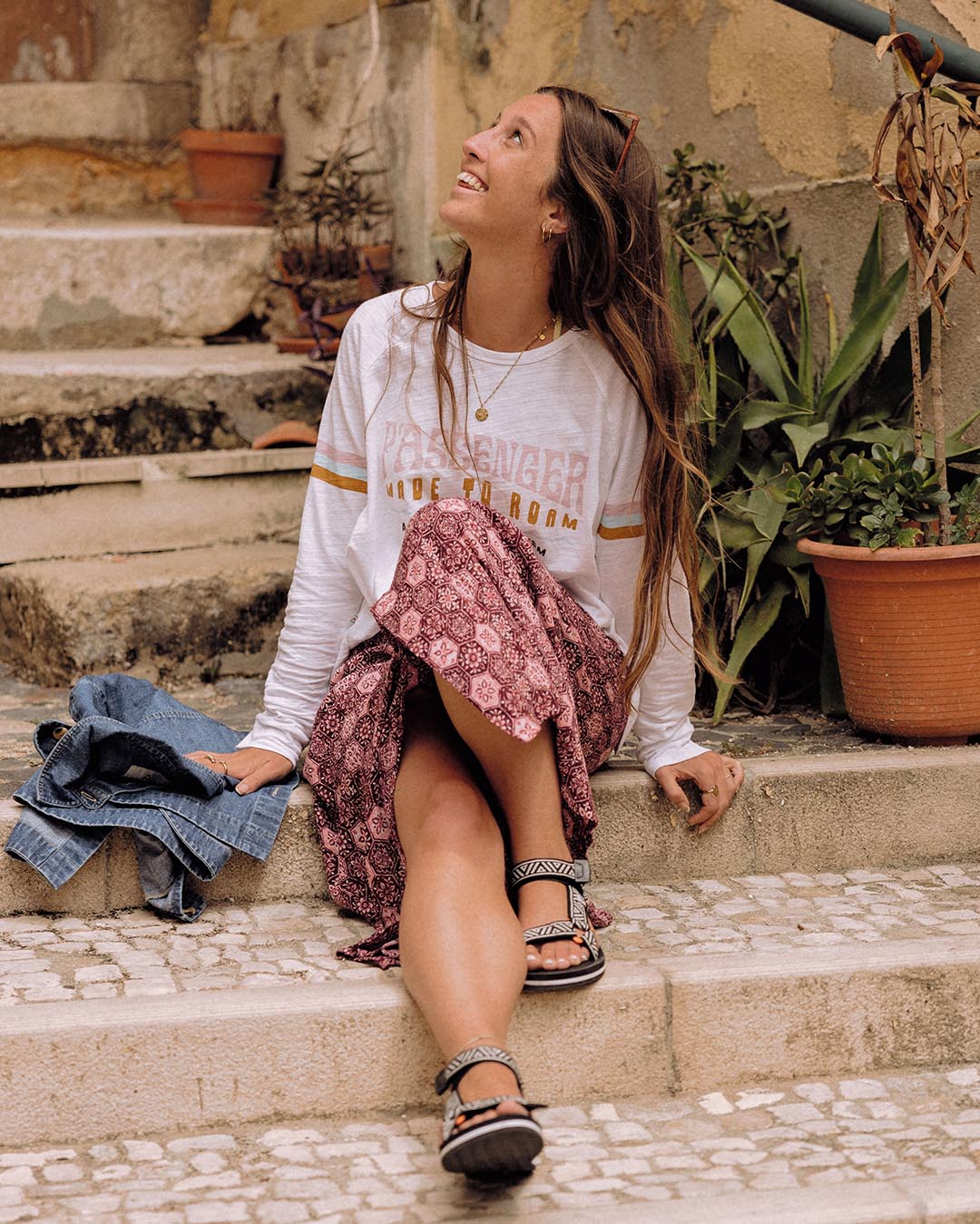 Hannah Skirt - Tile Wine - Image 7