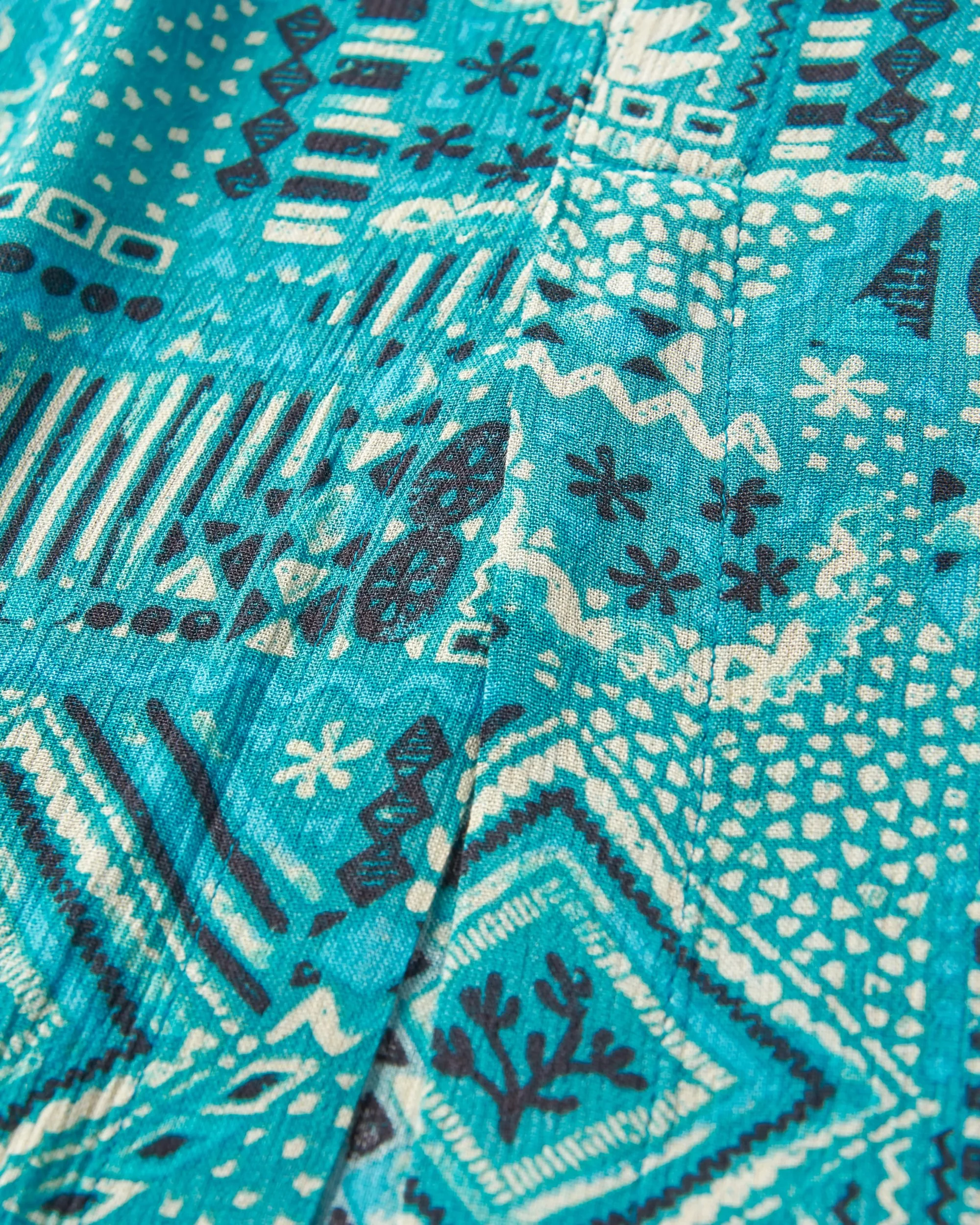 Hannah Skirt - Vintage Patchwork Blue Pool - Image 7