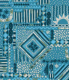 Hannah Skirt - Vintage Patchwork Blue Pool - Image 9