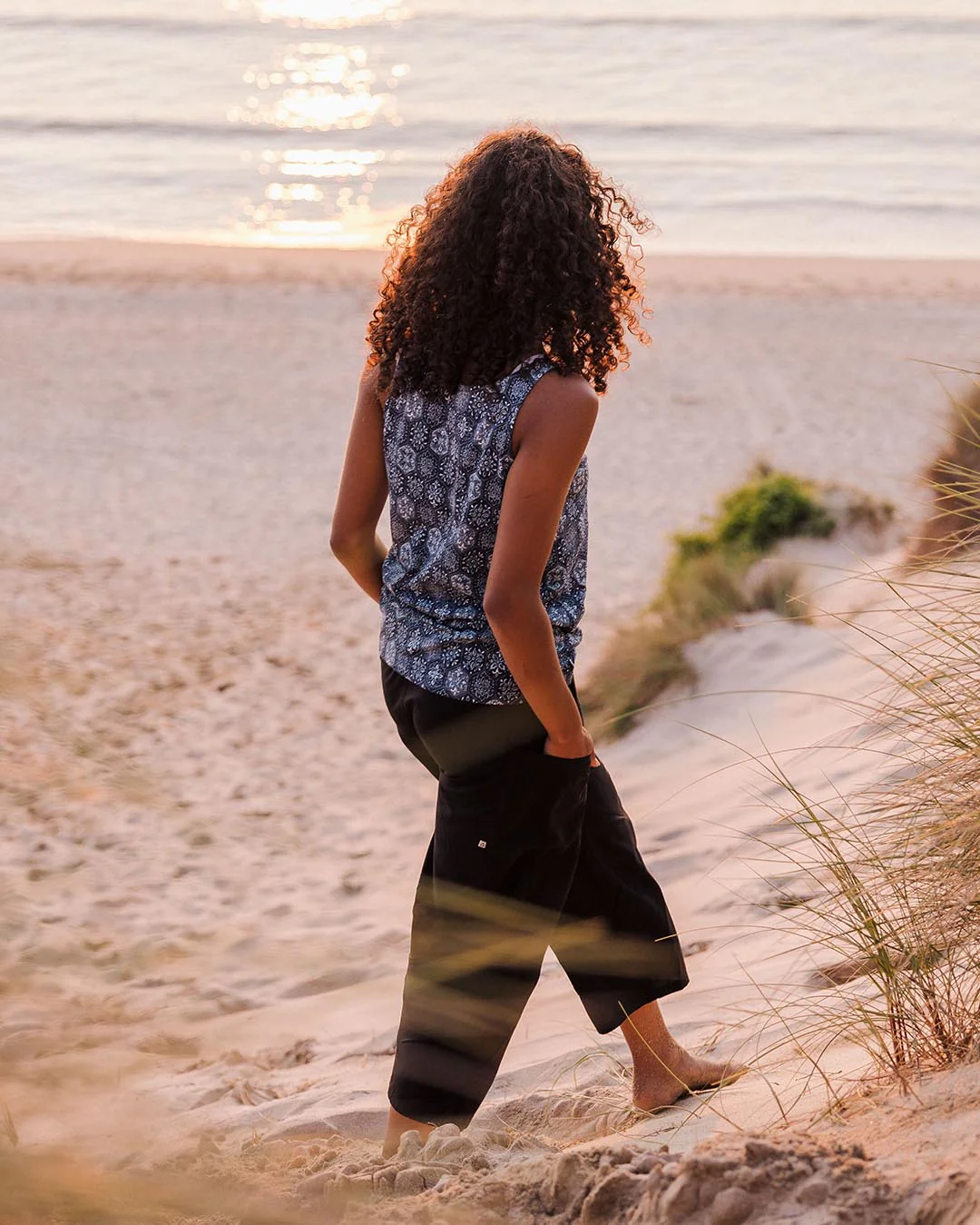 Hazel Woven Trouser - Black - Image 2