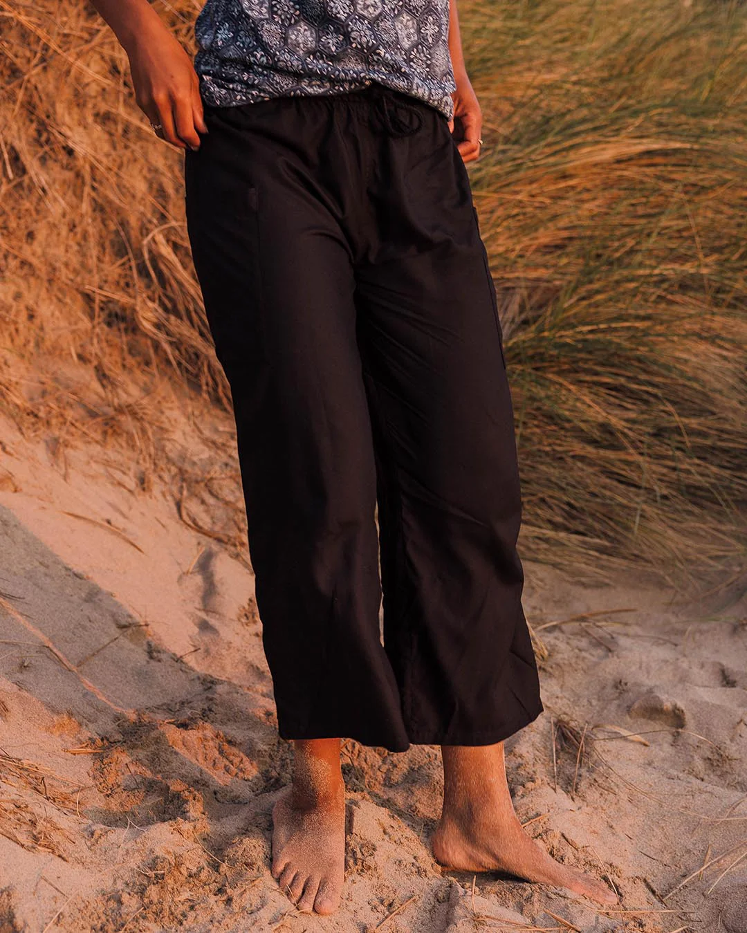 Hazel Woven Trouser - Black - Image 4