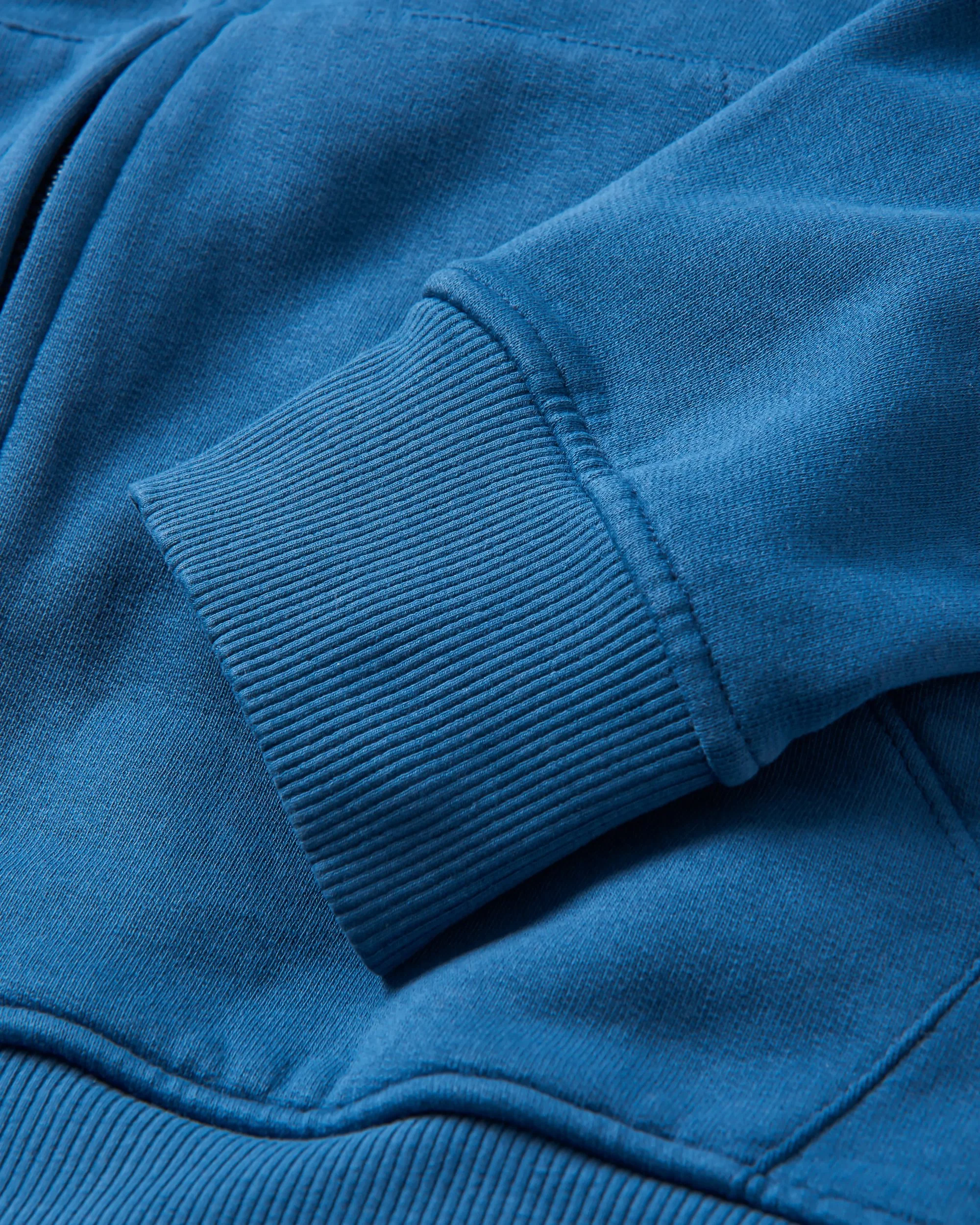 Heritage Full Zip Hoodie - Dark Denim - Image 9