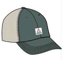Heritage Mesh Snapback Cap - Dark Forest - Image 8