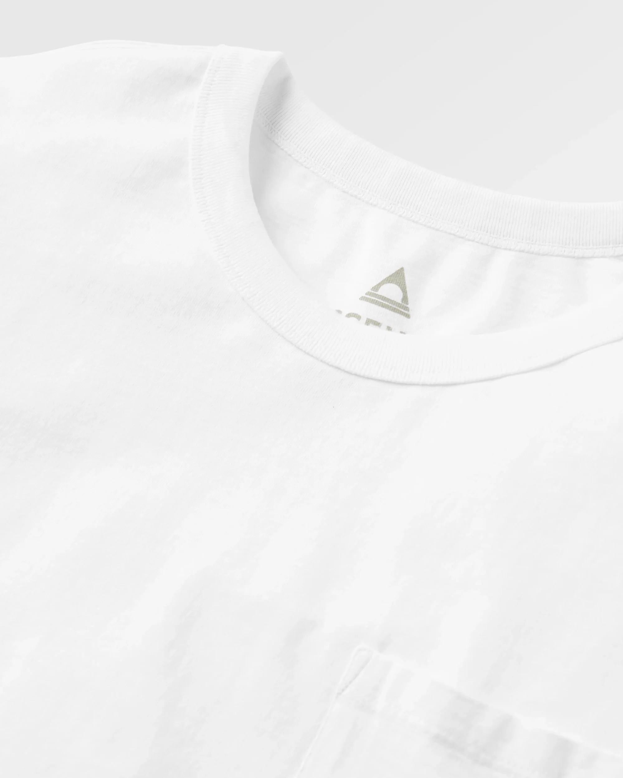 Heritage Organic Relaxed Fit LS T-Shirt - White - Image 7