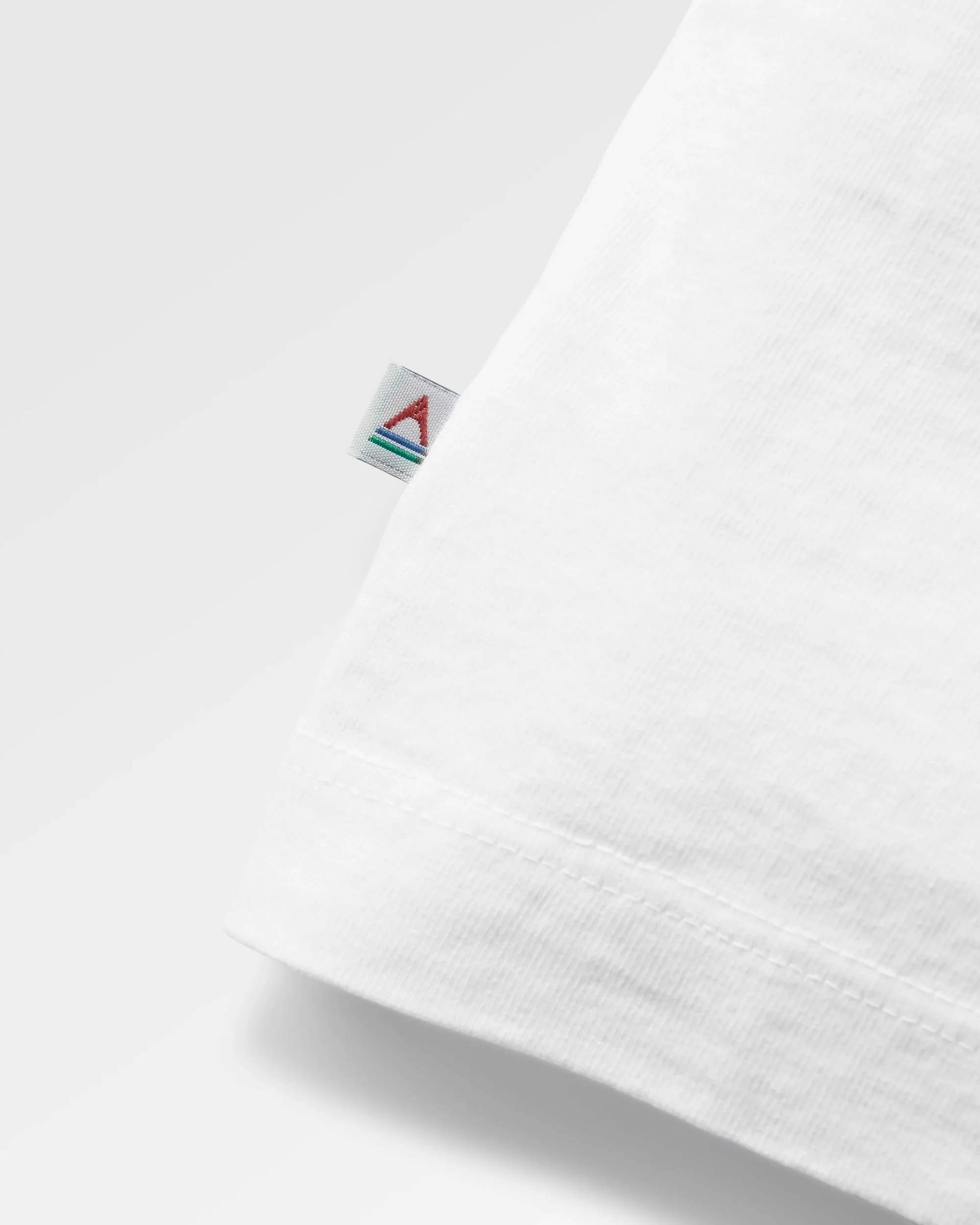 Heritage Organic Relaxed Fit LS T-Shirt - White - Image 9