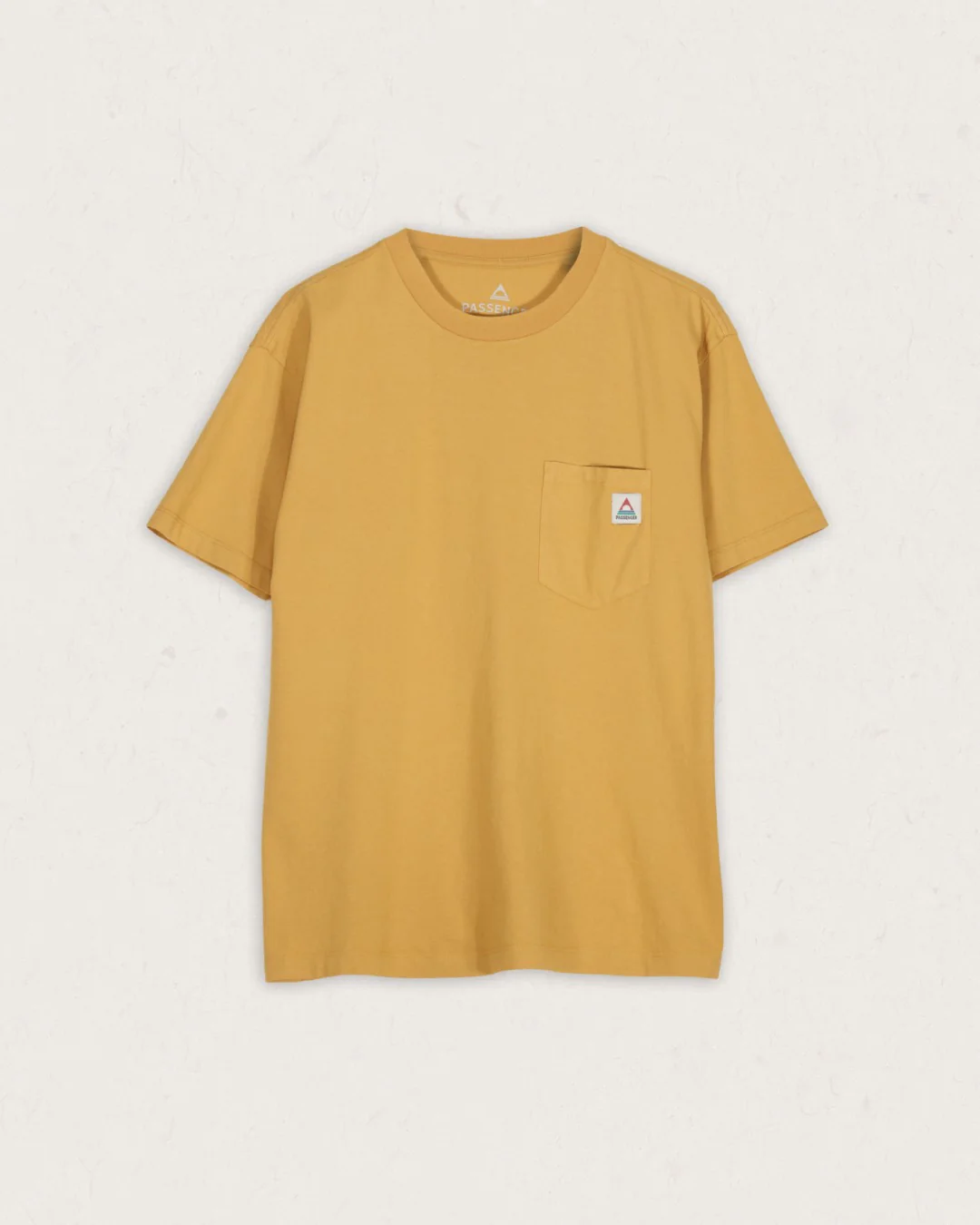 Heritage Organic Relaxed Fit T-Shirt - Mustard Gold - Image 5