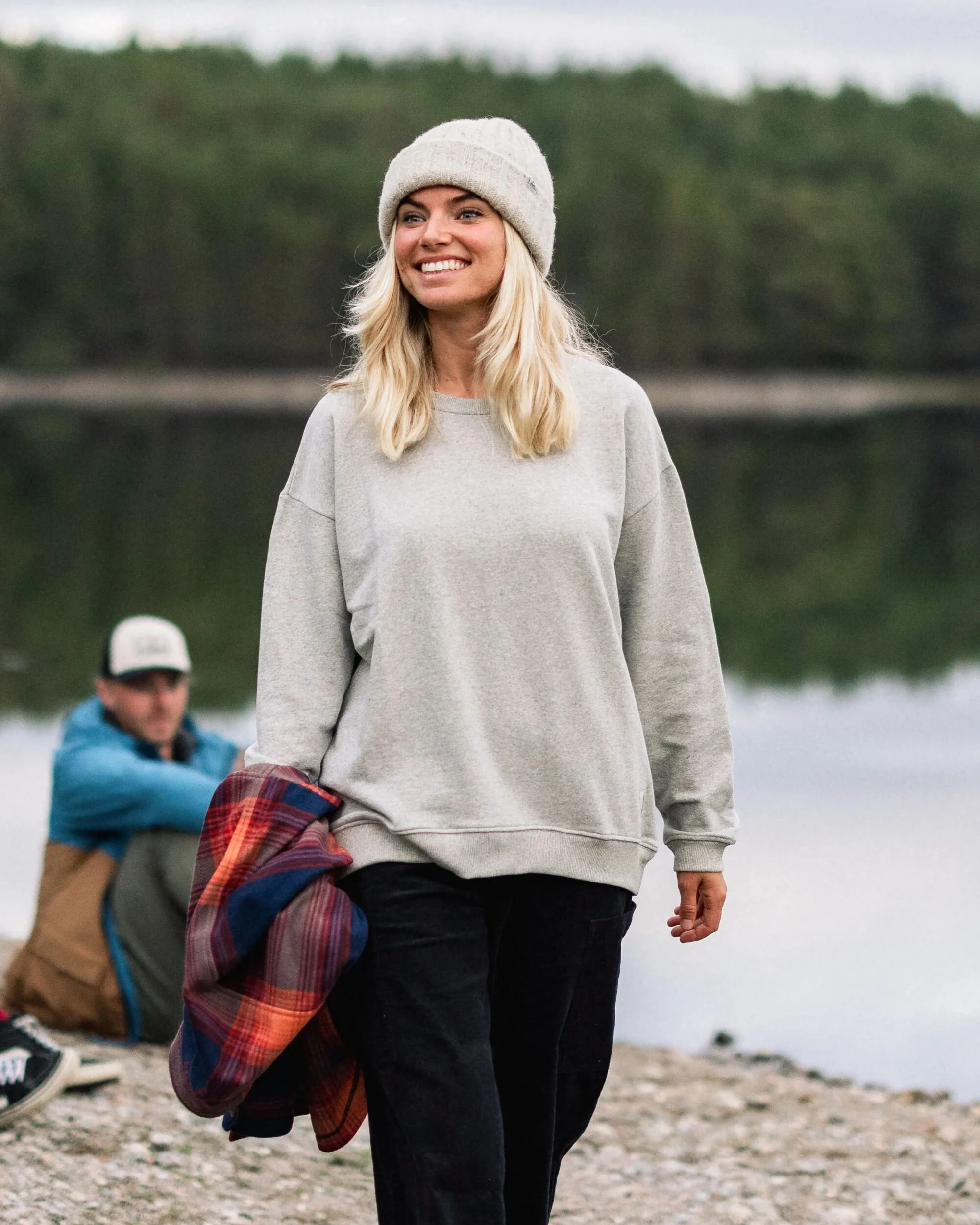 Heritage Women's Sweatshirt - Mid Grey Marl - Image 4