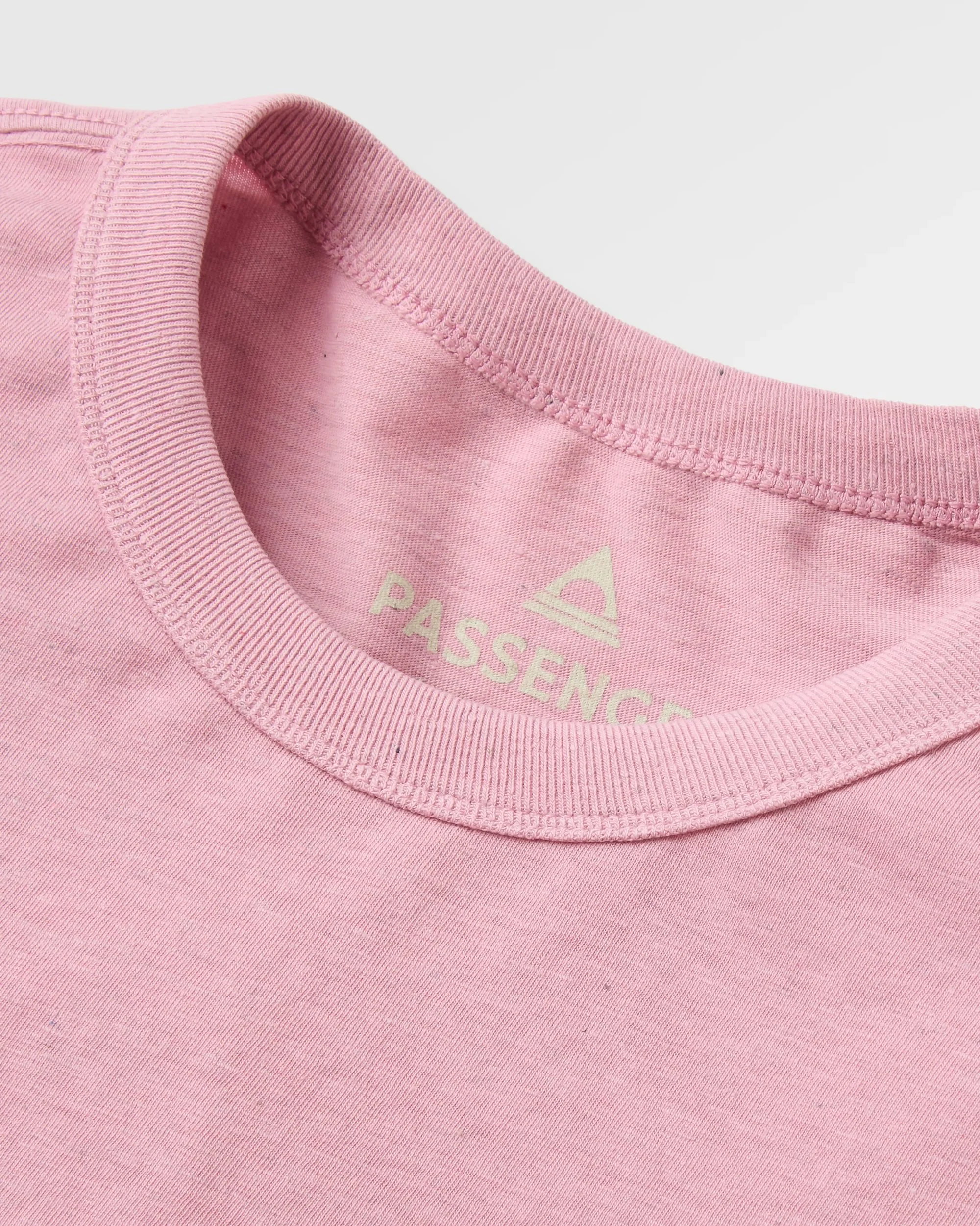 Heritage Organic Relaxed Fit LS T-Shirt - Pink Haze - Image 3