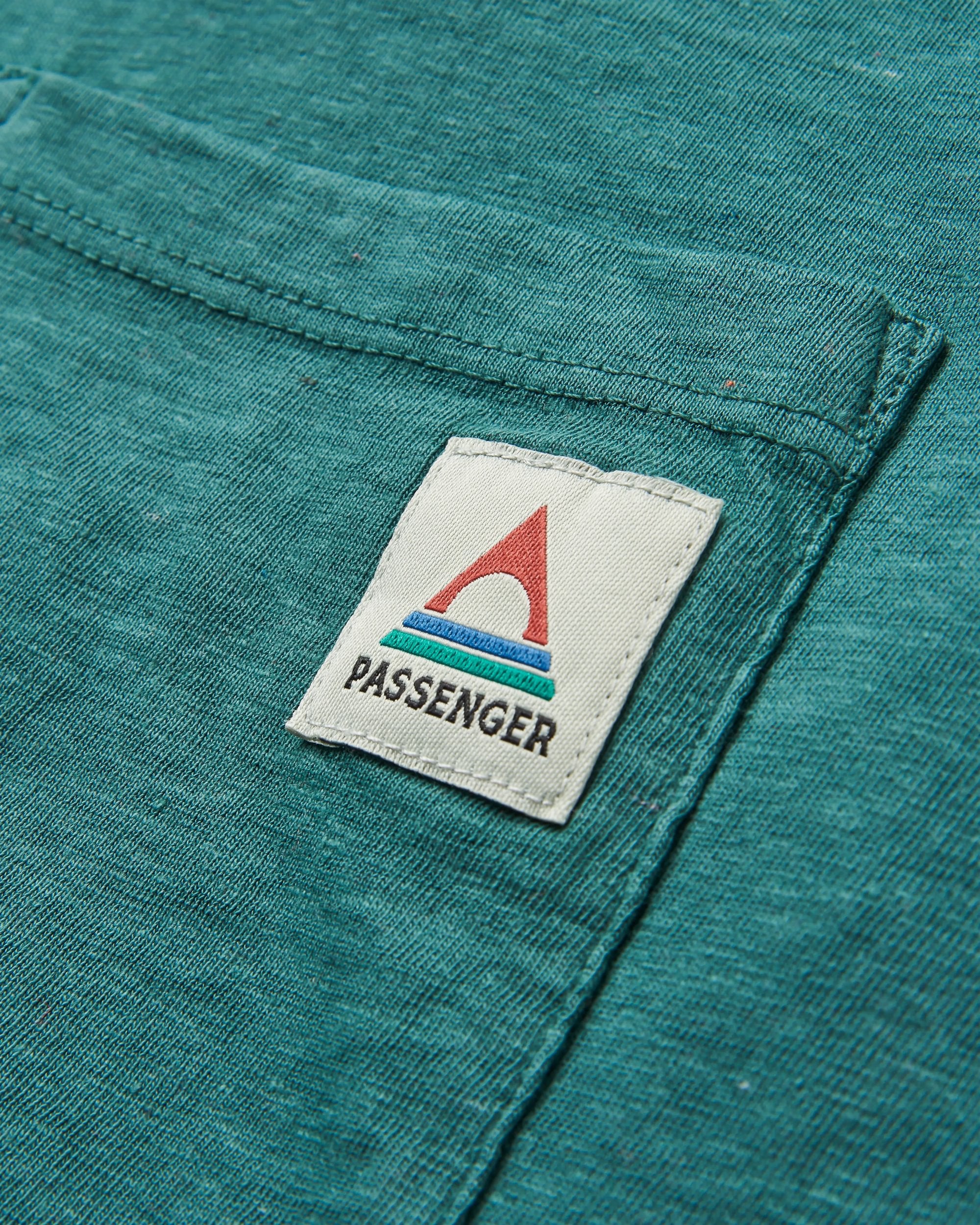 Heritage Organic Relaxed Fit T-Shirt - Deep Ocean Marl - Image 3
