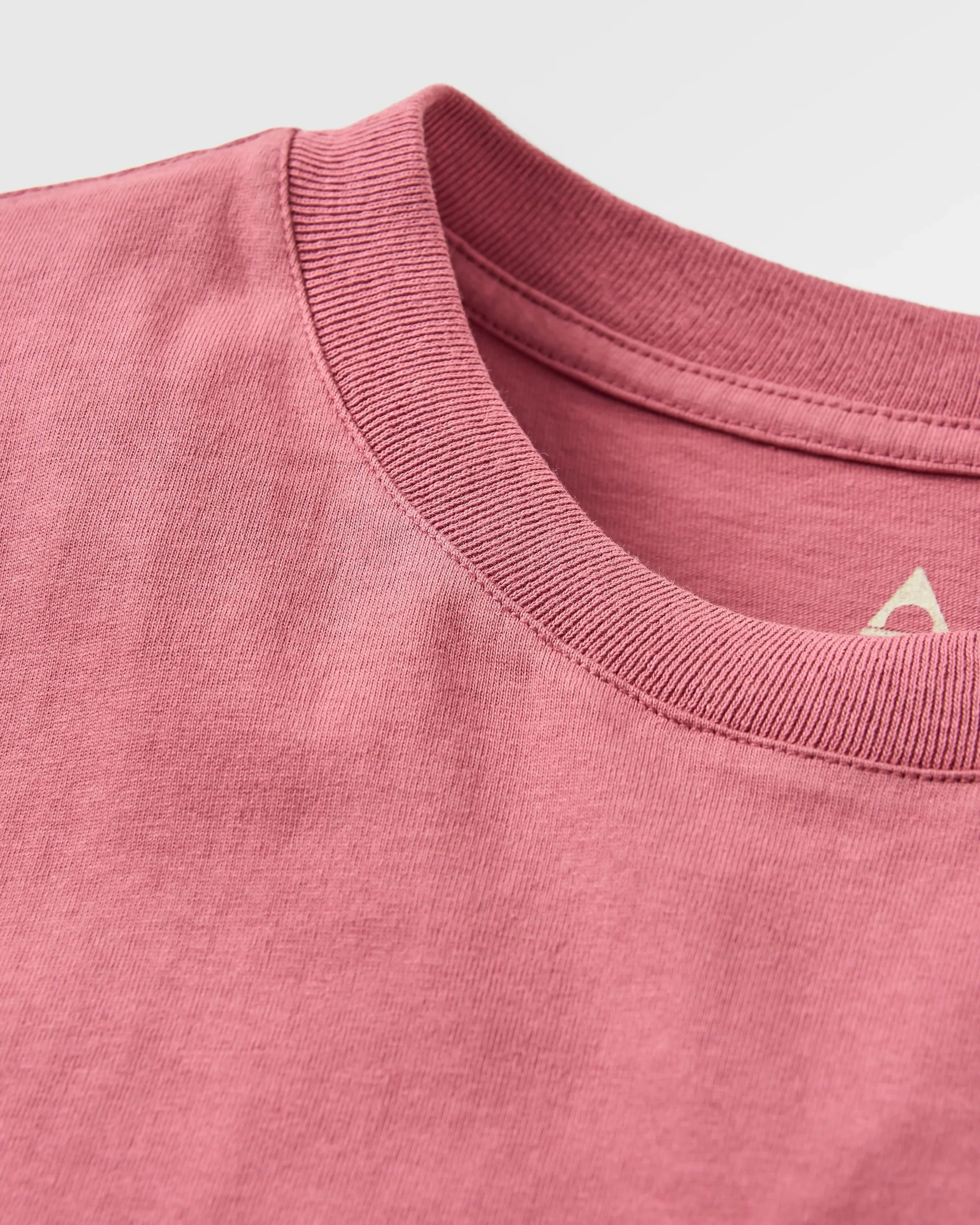 Heritage Organic Relaxed Fit T-Shirt - Mauve Dusk - Image 6