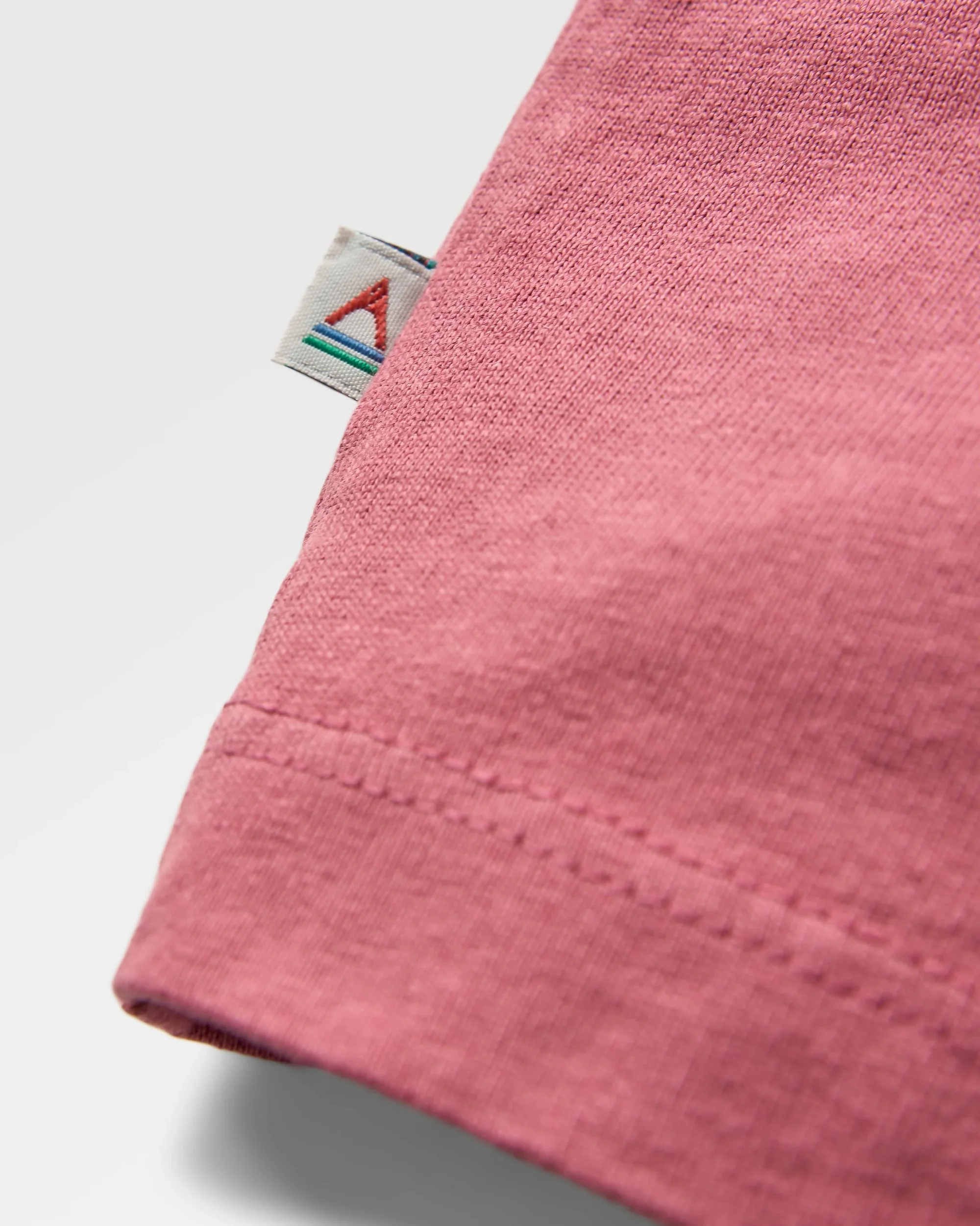 Heritage Organic Relaxed Fit T-Shirt - Mauve Dusk - Image 8