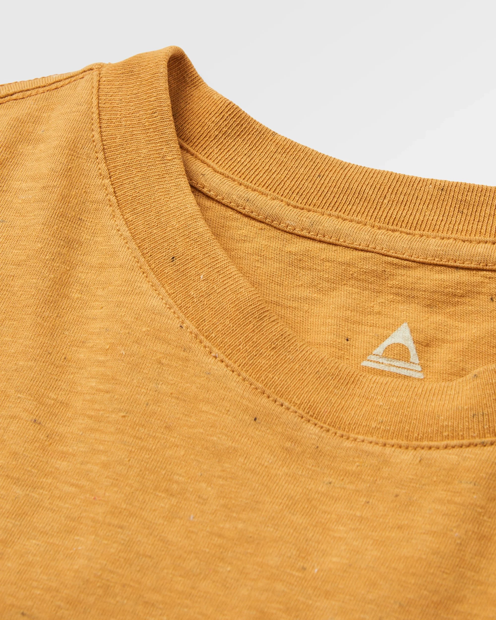 Heritage Organic Relaxed Fit T-Shirt - Spruce Yellow Marl - Image 3